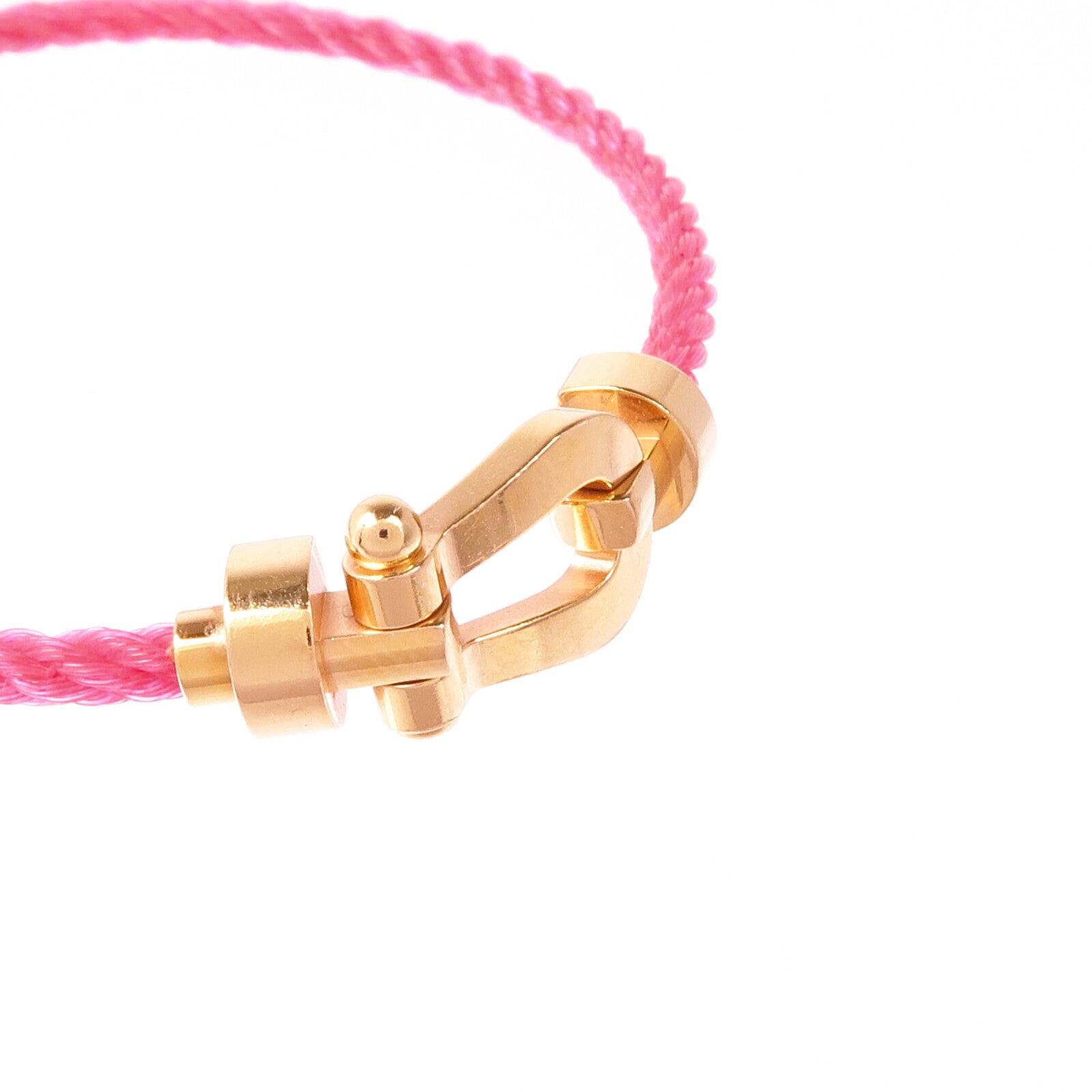 FRED 18K玫瑰金/不鏽鋼Force 10 Bracelet手帶