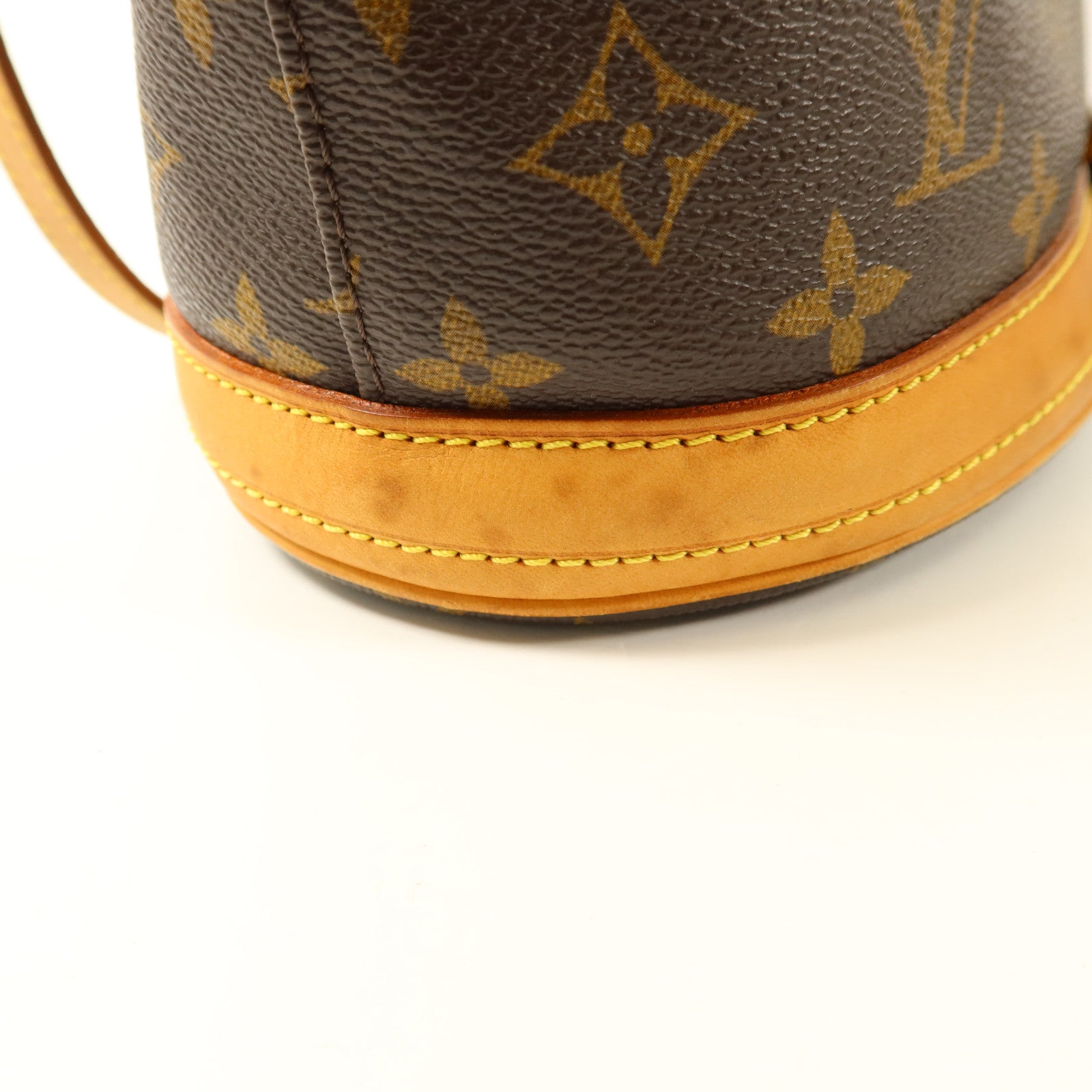 LOUIS VUITTON Monogram Bucket PM金扣手挽袋