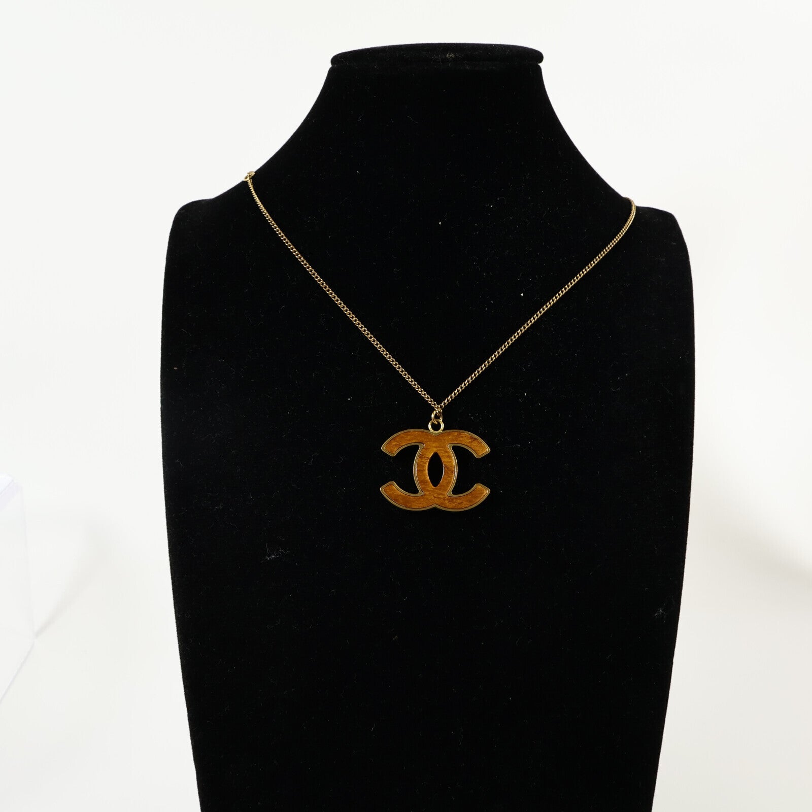 CHANEL 金屬/木質Necklace項鏈