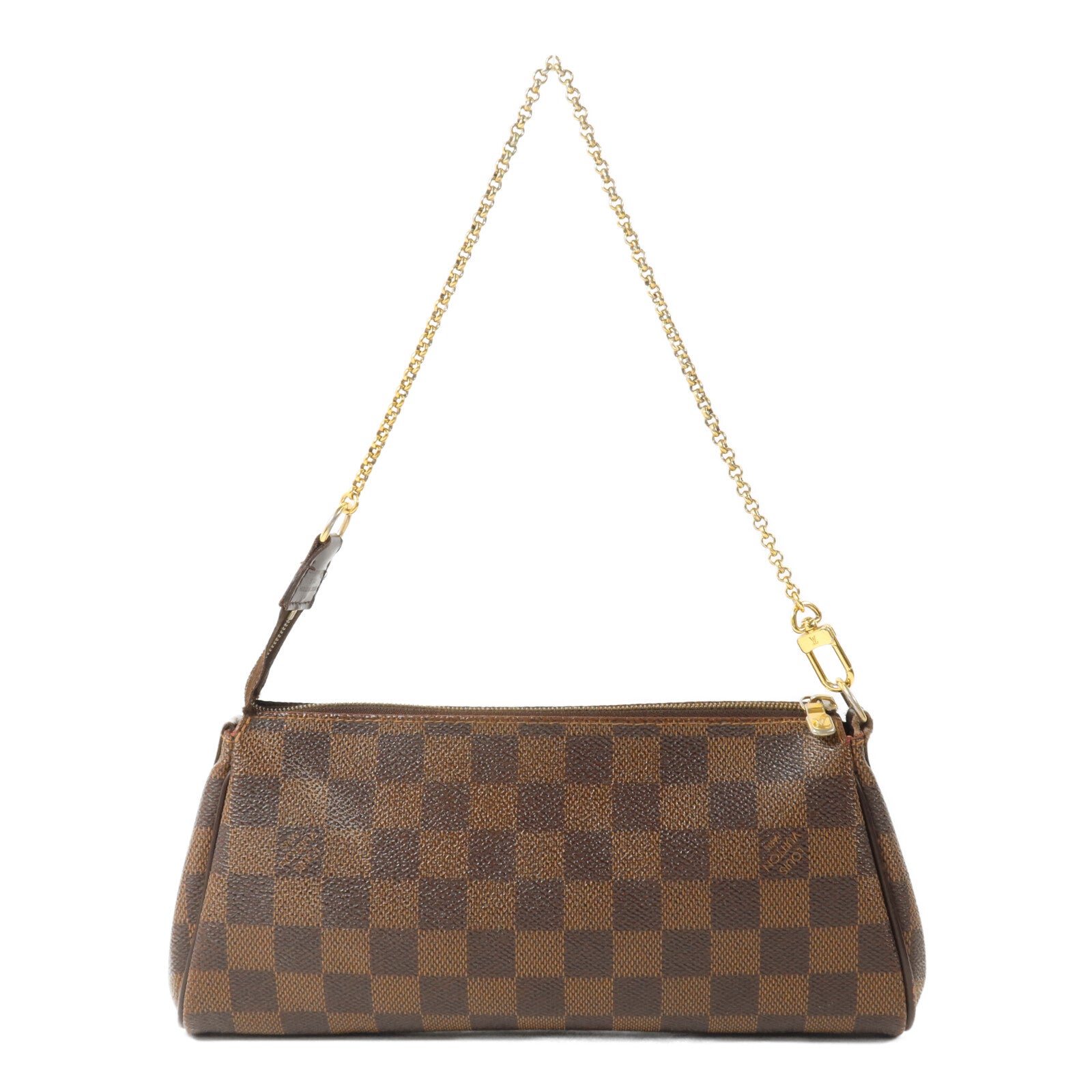 LOUIS VUITTON Damier Eva鏈帶手挽肩背兩用袋