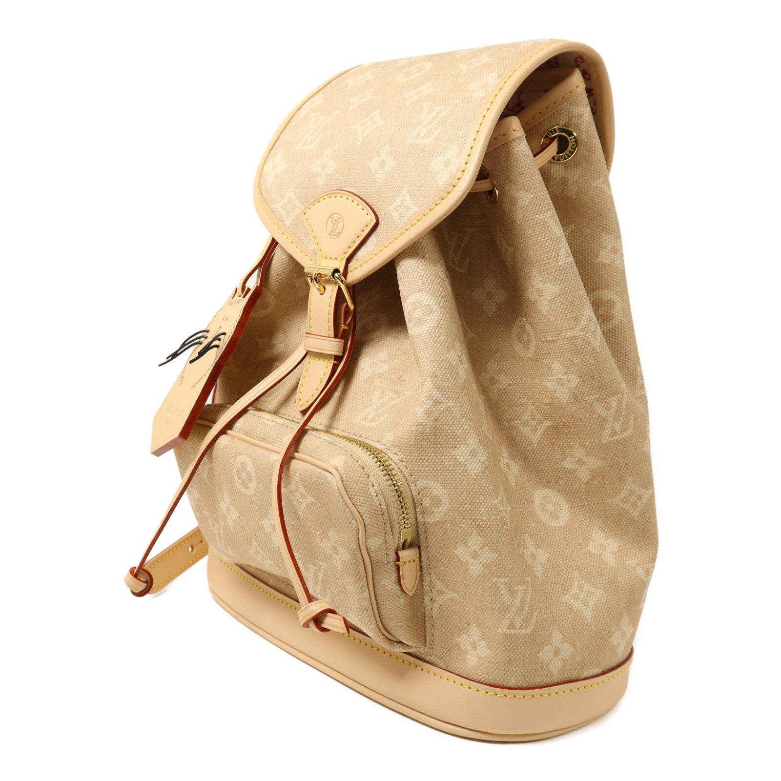 LOUIS VUITTON Meowgram Montsouris PM金扣背包