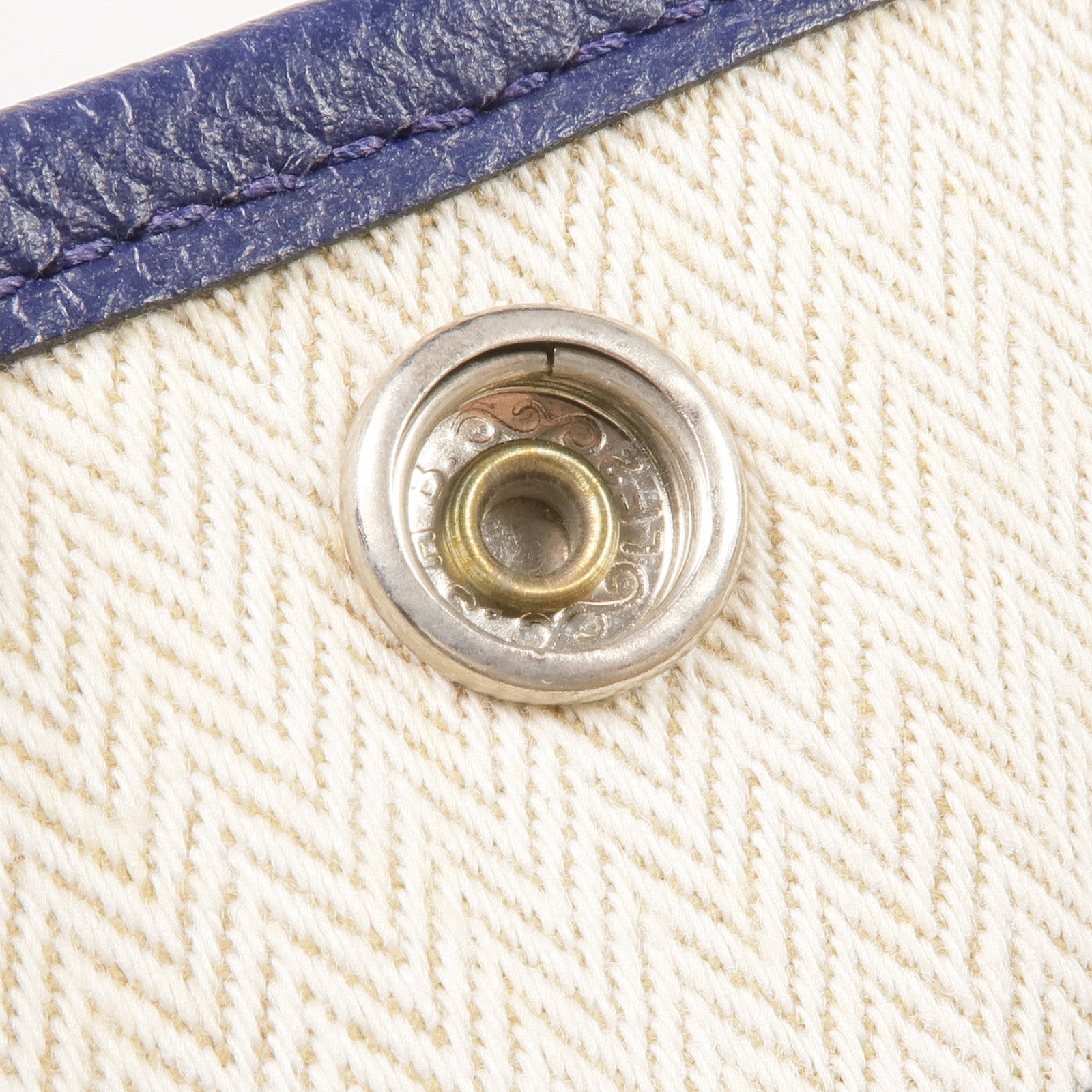 HERMES Epsom皮革Garden Party TPM銀扣手挽袋Bleu Saphir