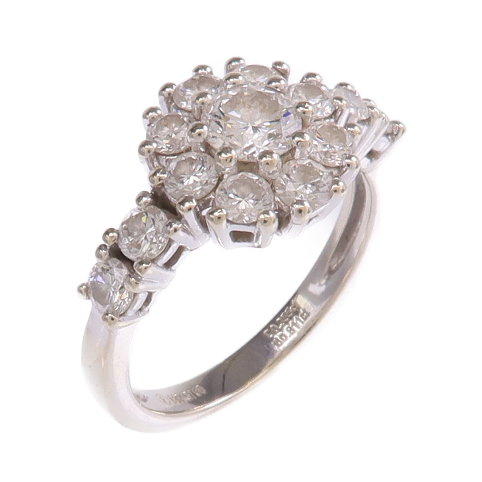 JEWELRY 18K白金Diamond Ring鑽石戒指US#5.25