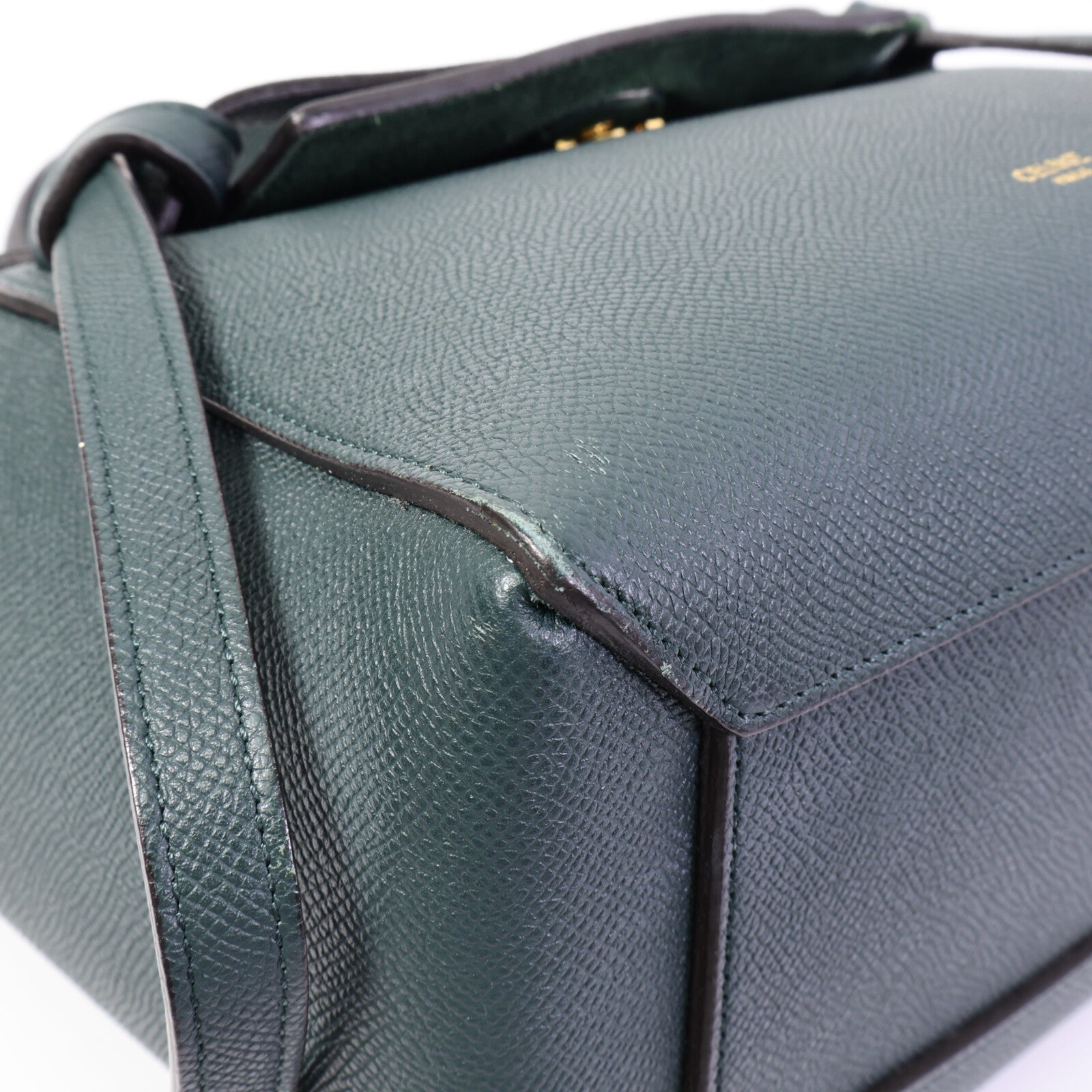 CELINE 牛皮皮革Micro Belt Bag手挽肩背兩用袋