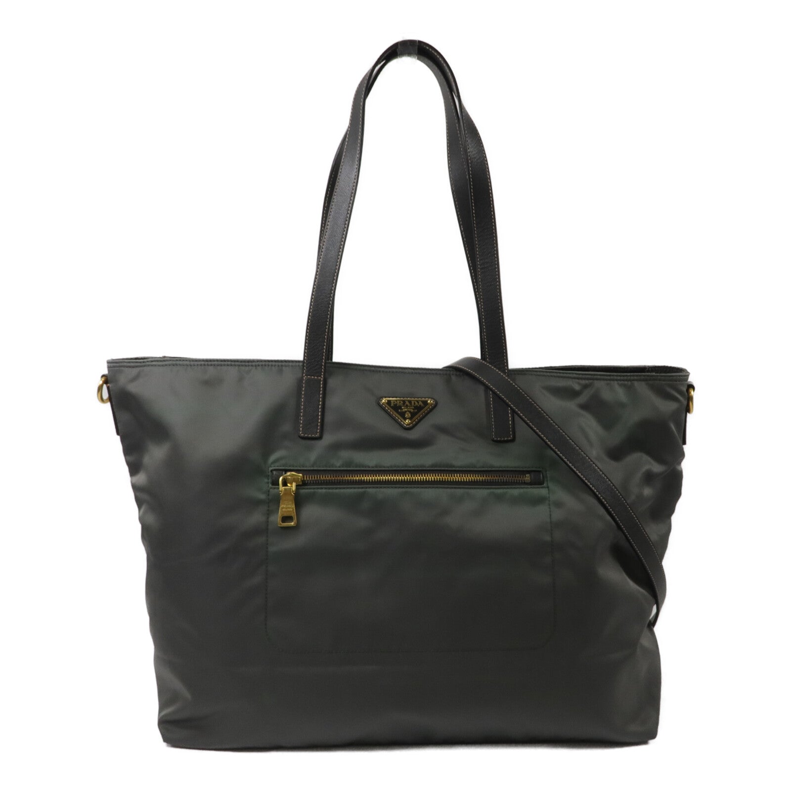 PRADA 尼龍Tote Bag手挽肩背兩用袋