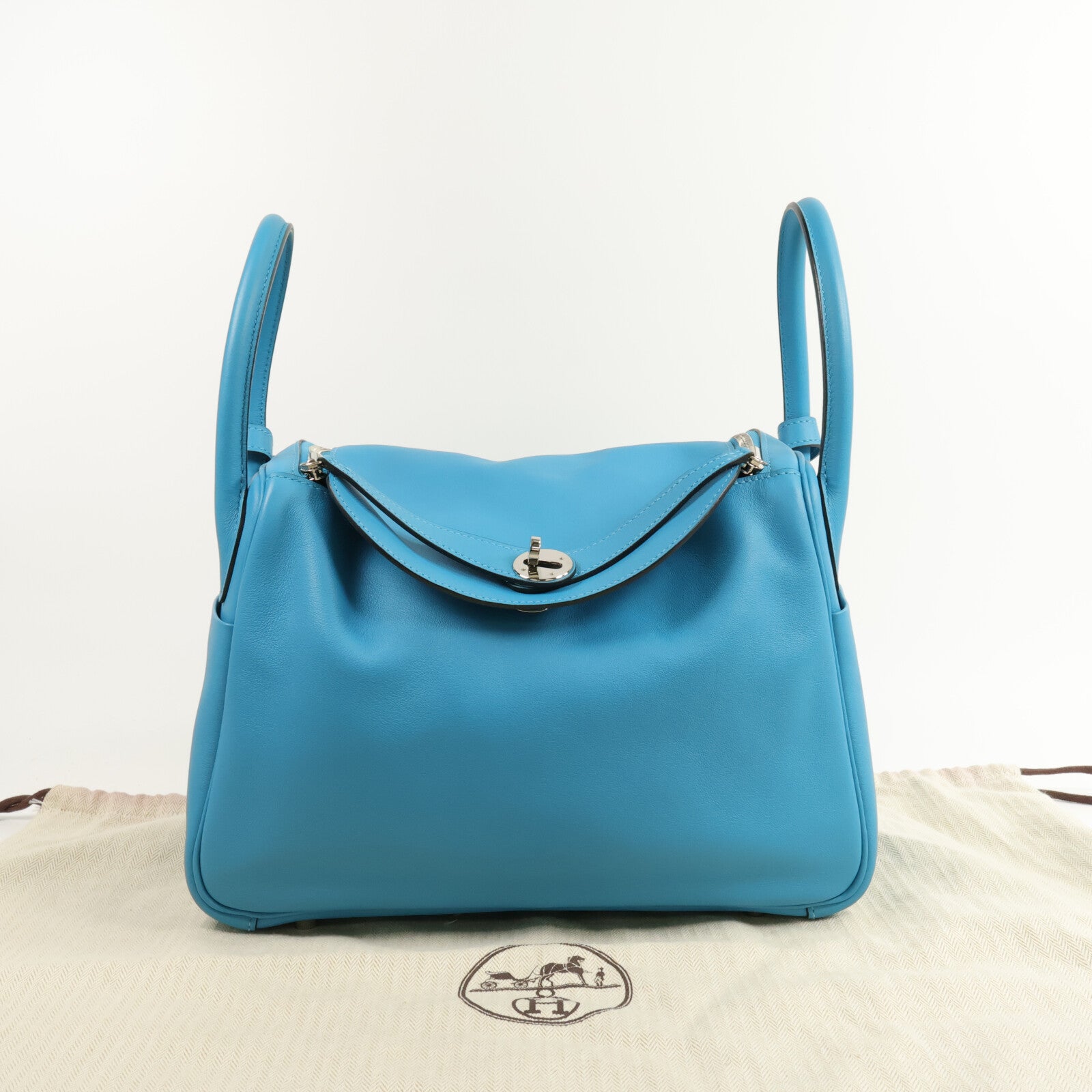 HERMES Swift皮革Lindy 30手挽肩背兩用袋