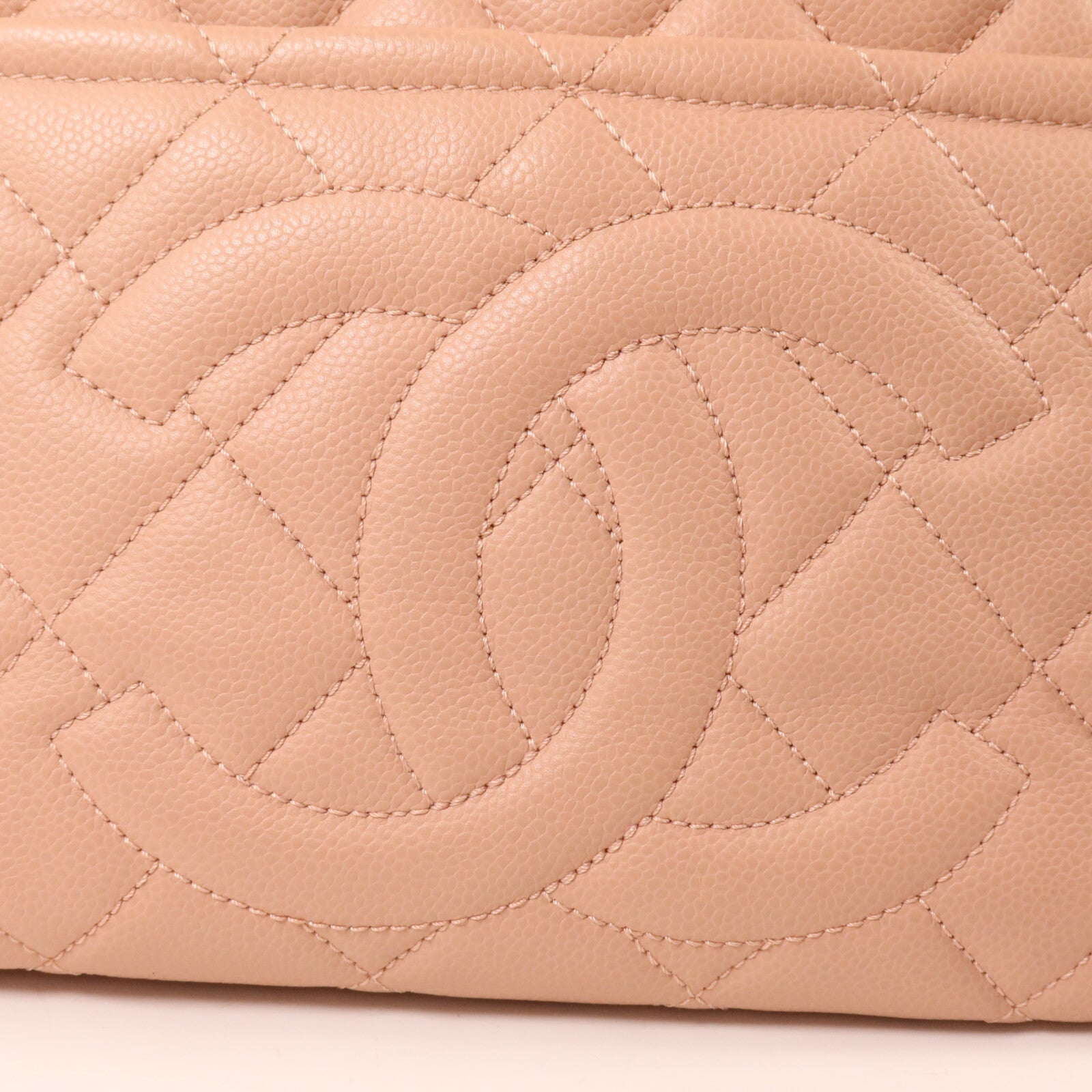 CHANEL 牛皮皮革Chain Shoulder鏈帶肩背袋