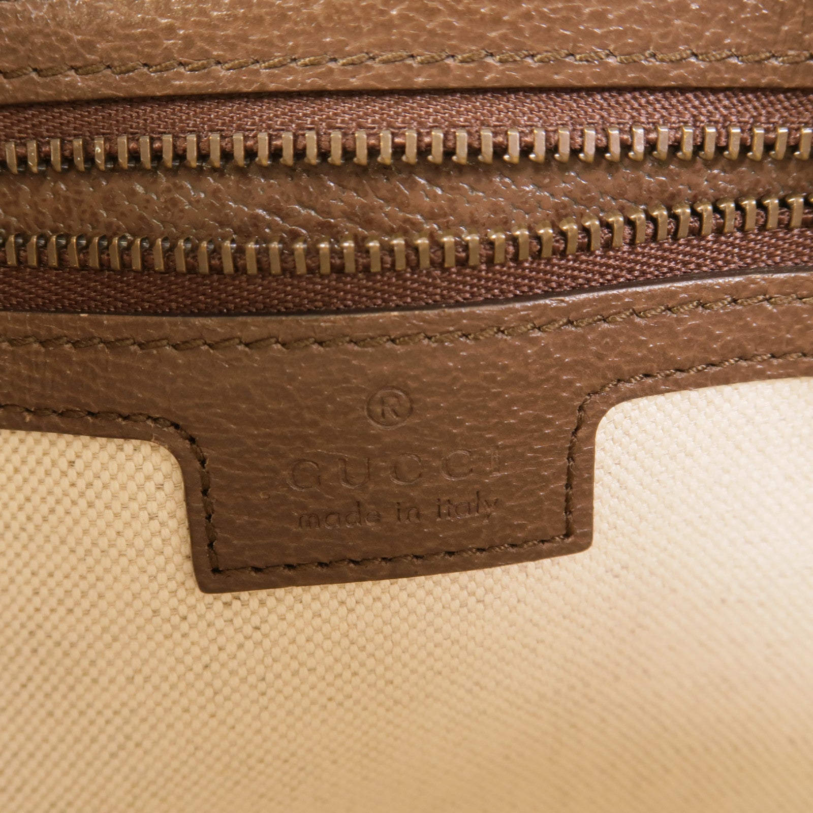 GUCCI 塗層帆布GG Ophidia Shoulder Bag肩背袋