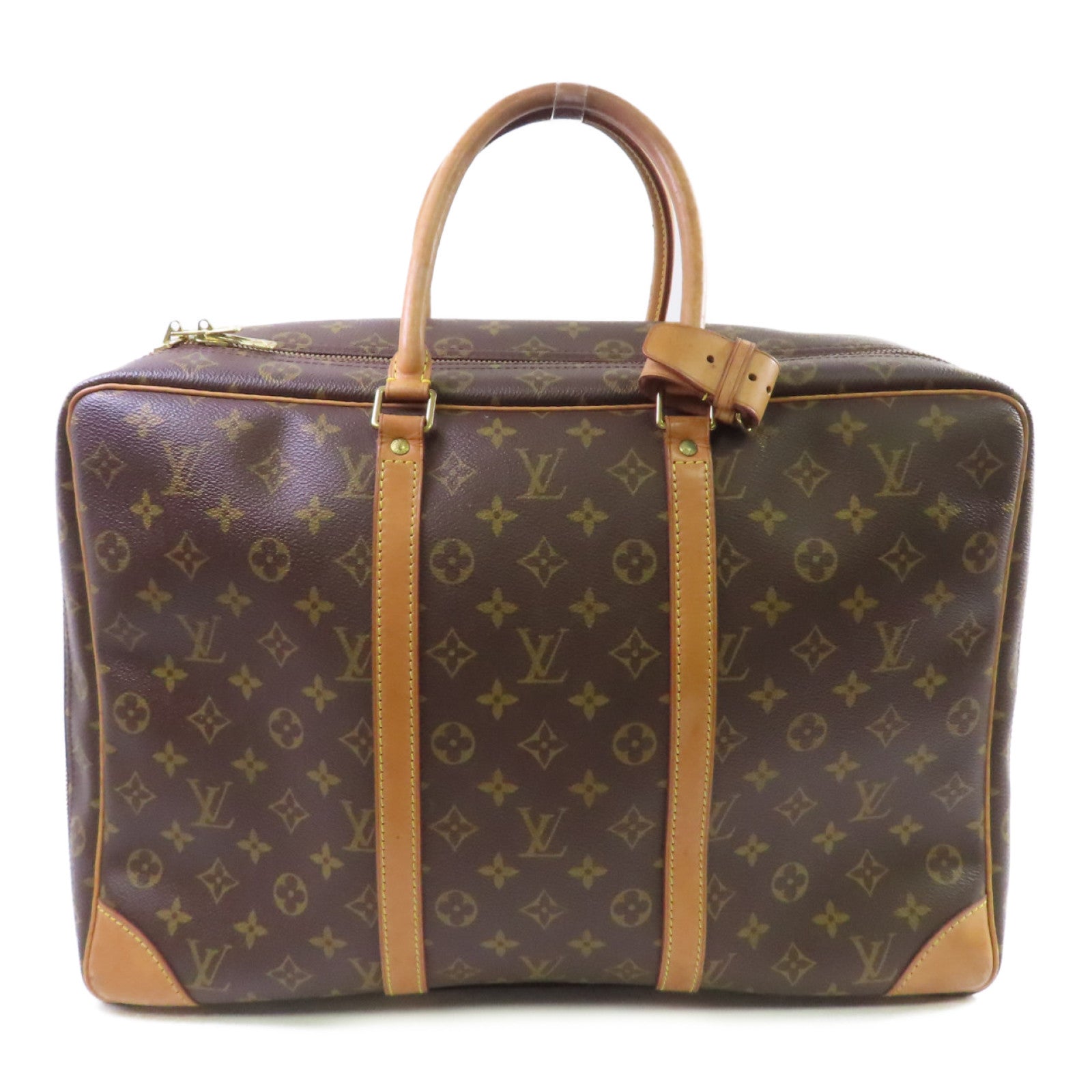 LOUIS VUITTON Monogram Sirius 45 Boston Bag金扣行李袋啡色