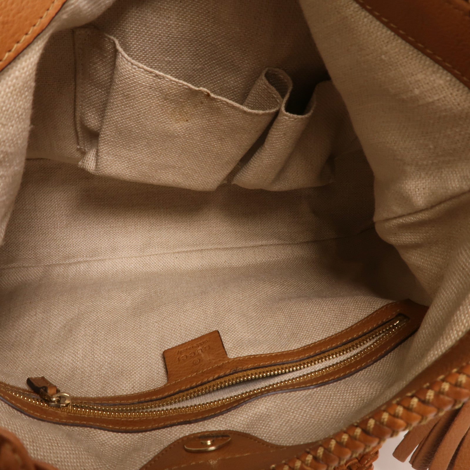 GUCCI 帆布Marrkech GG Hobo金扣肩背袋