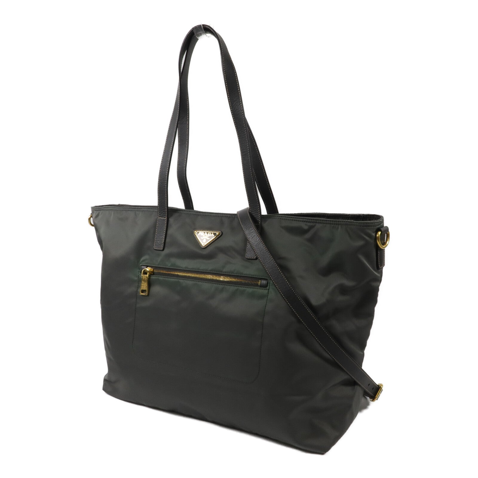 PRADA 尼龍Tote Bag手挽肩背兩用袋