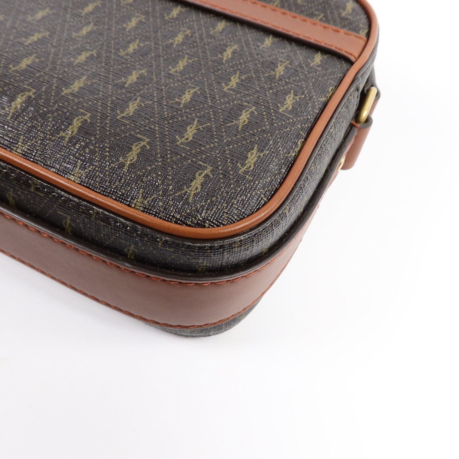 SAINT LAURENT 塗層帆布Le Monogramme Camera Bag肩背袋