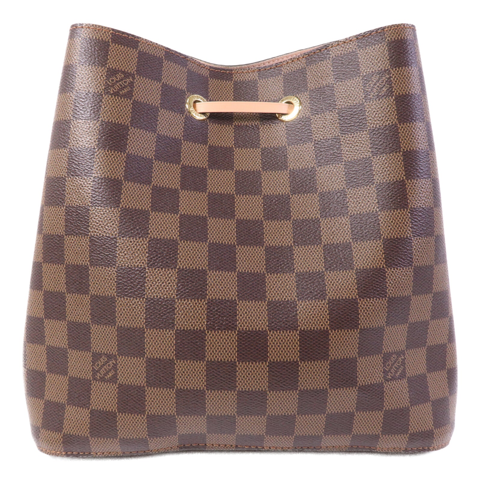 LOUIS VUITTON Damier NeoNoe金扣肩背袋