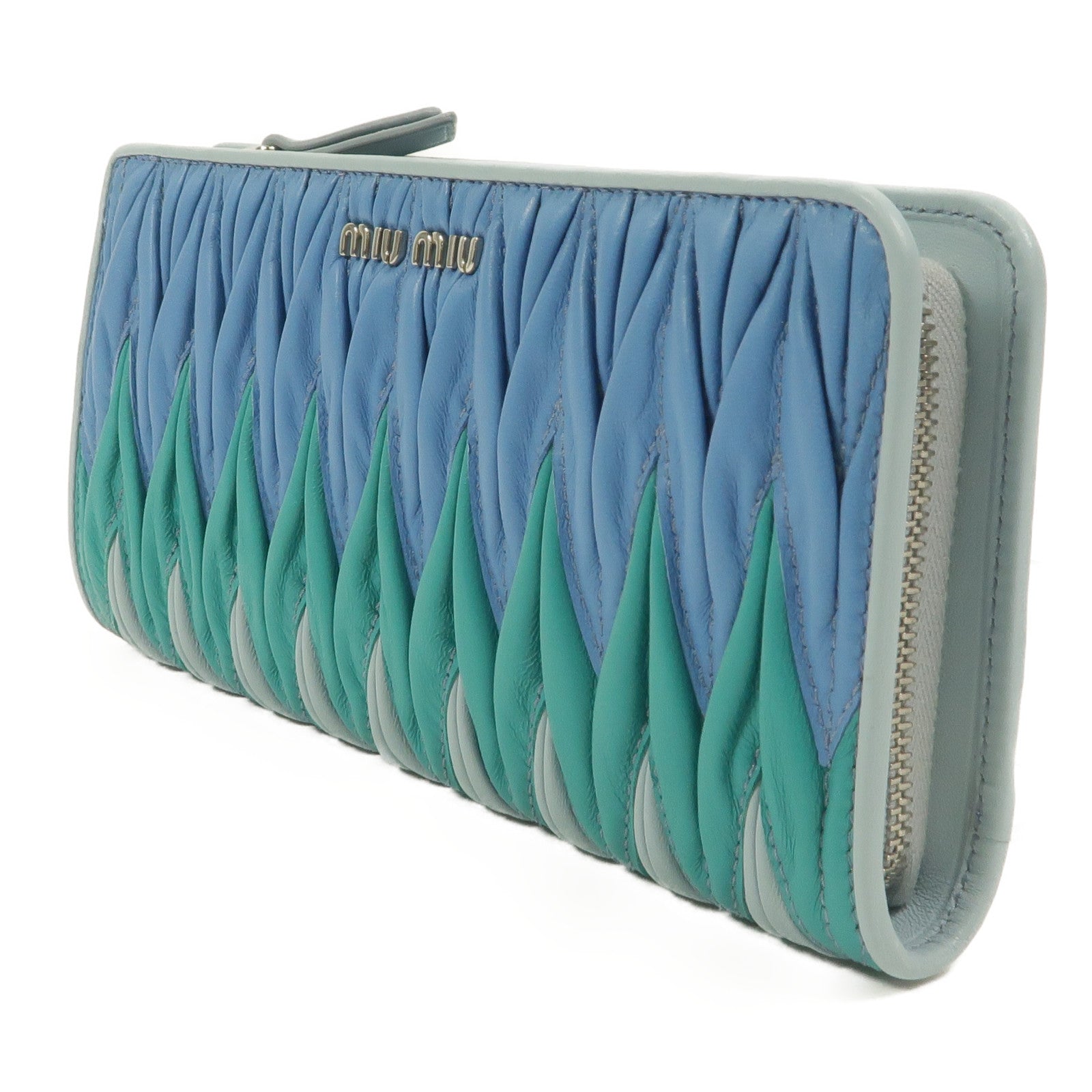 Miu Miu 牛皮皮革Long Wallet長錢包