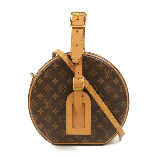 LOUIS VUITTON Monogram Petite Boite Chapeau手挽肩背兩用袋