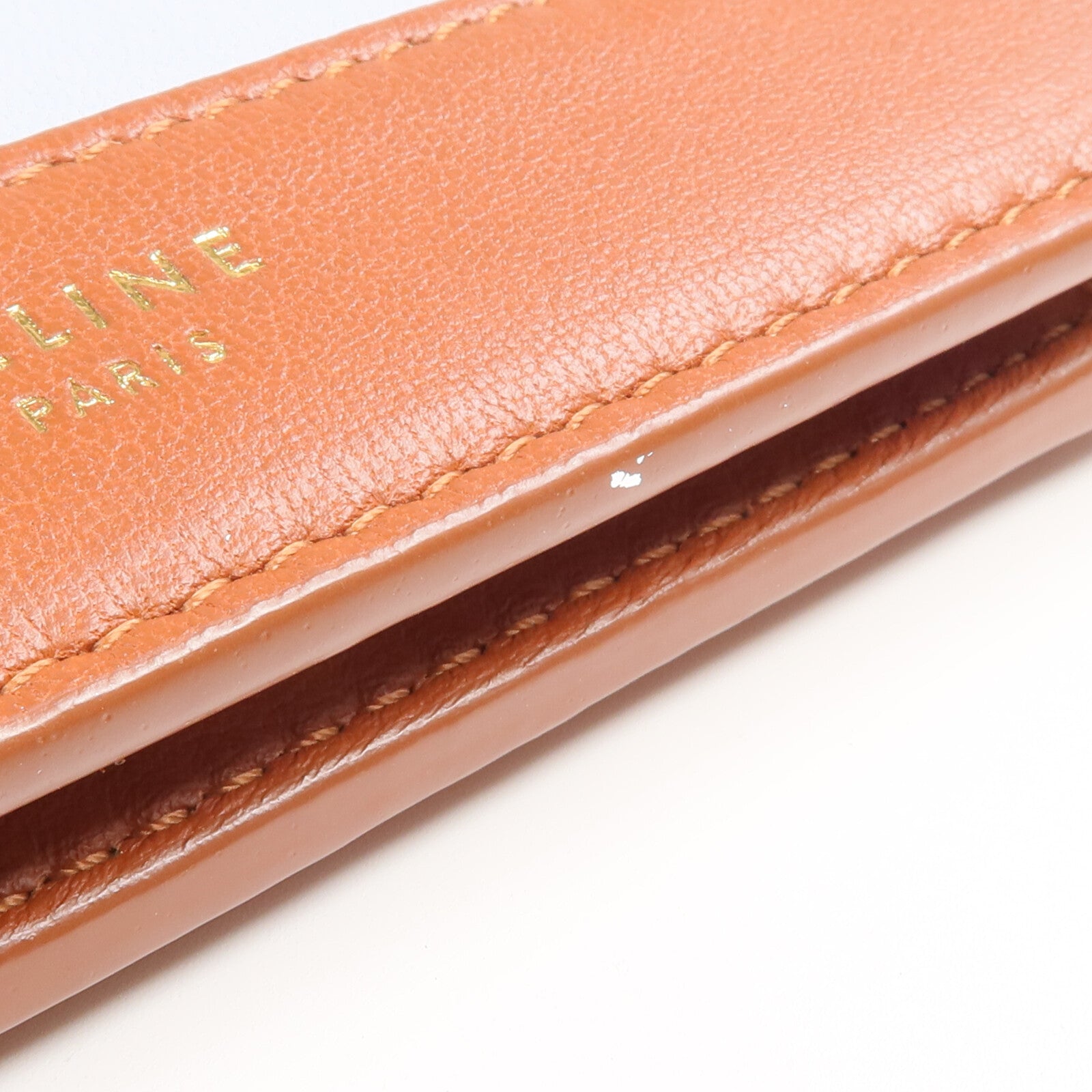 CELINE 【激減優惠】牛皮皮革Wallet金扣錢包