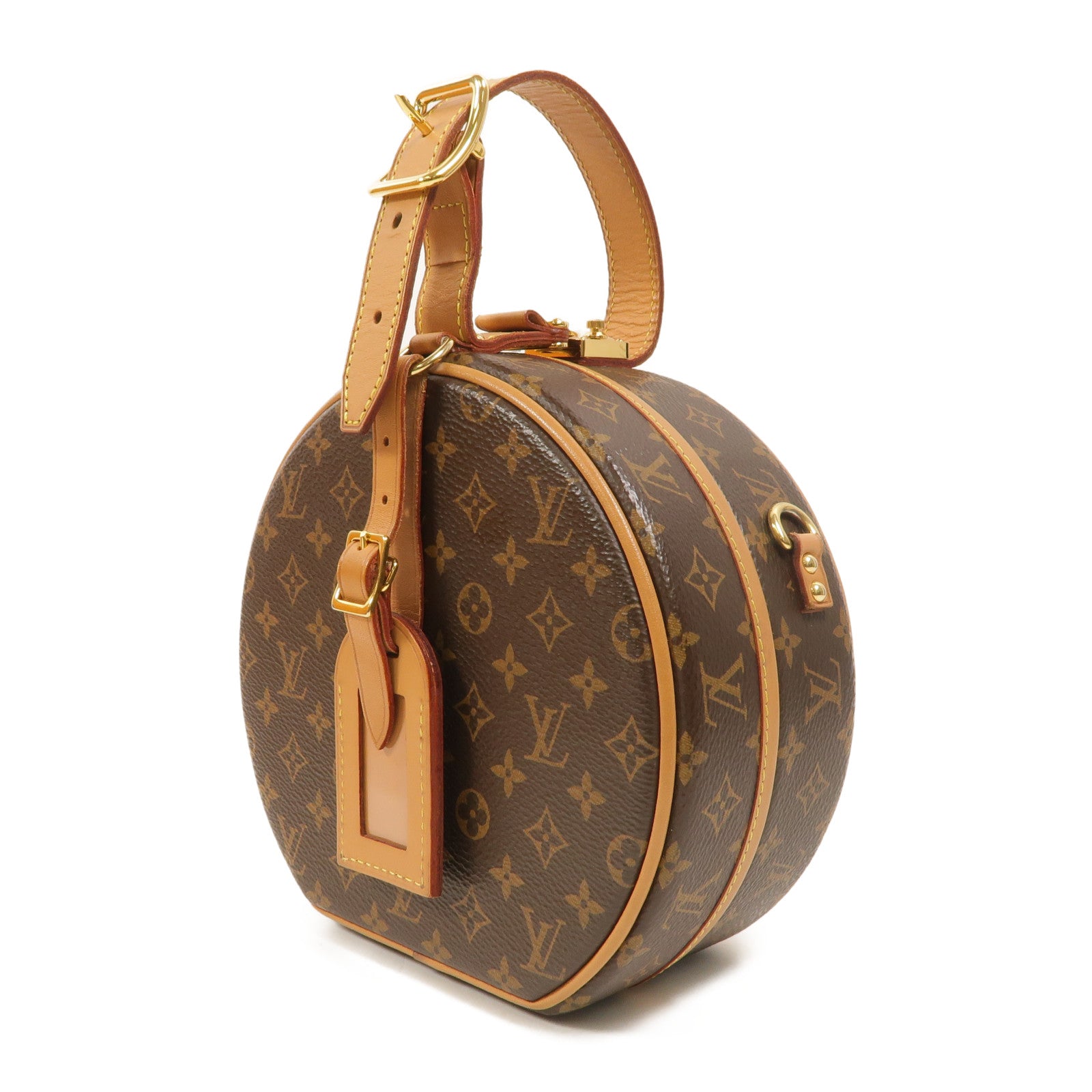 LOUIS VUITTON Monogram Petite Boite Chapeau手挽肩背兩用袋