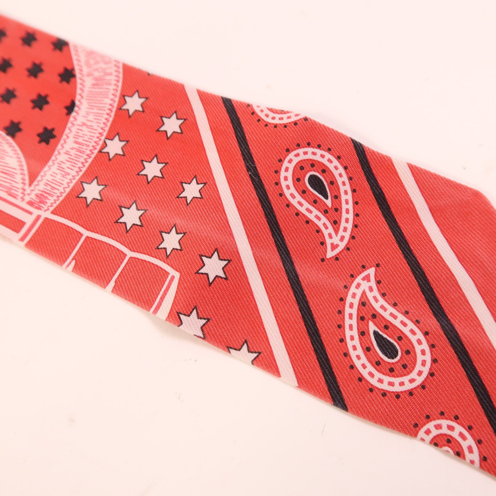 HERMES 絲質Twilly絲巾