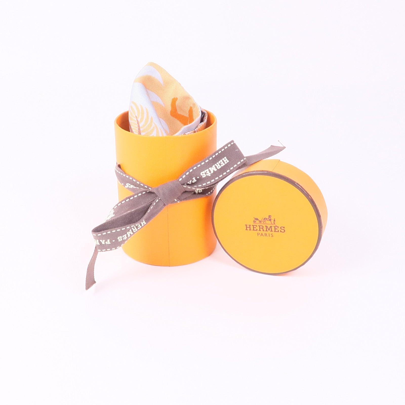 HERMES 絲質Twilly絲巾