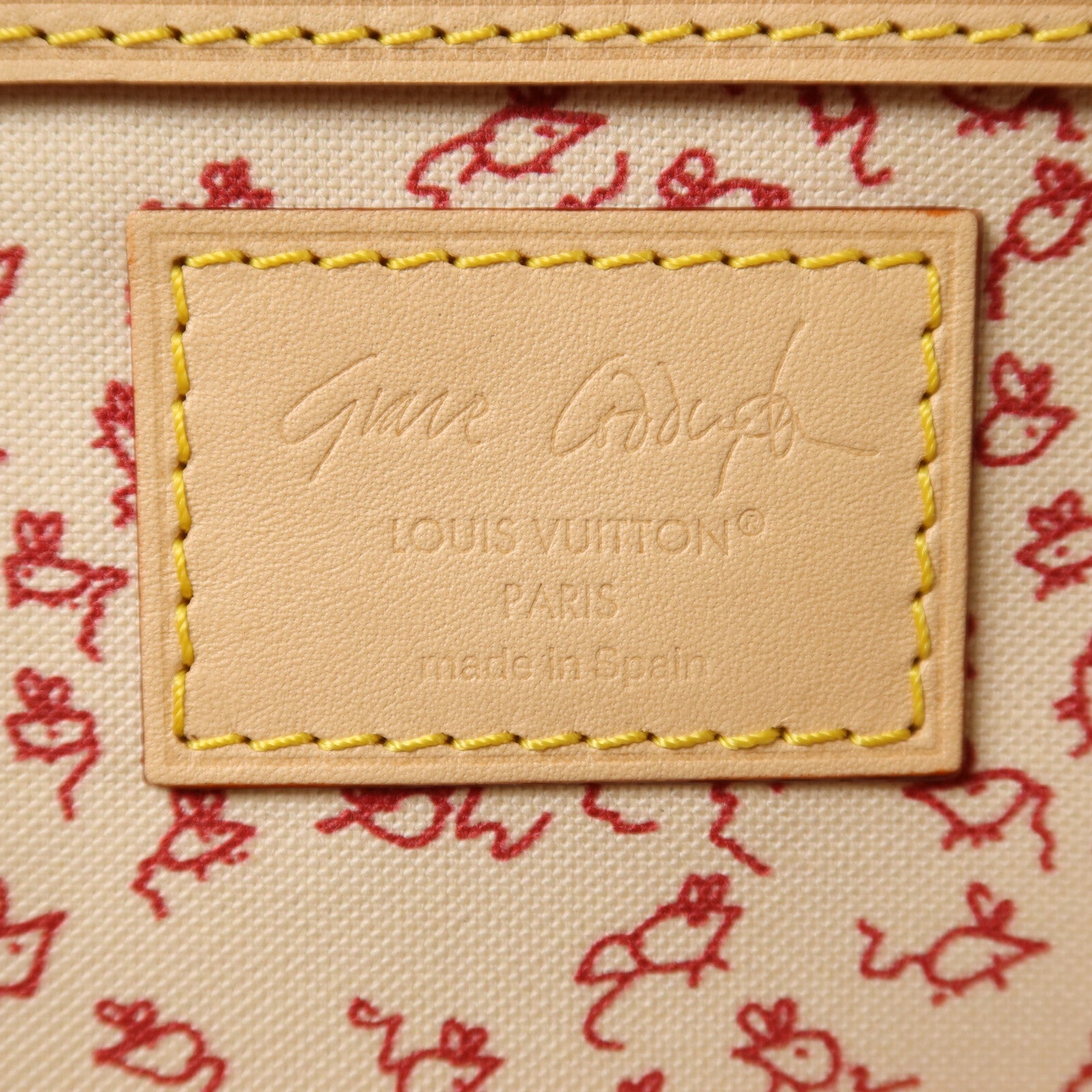 LOUIS VUITTON Meowgram Montsouris PM金扣背包