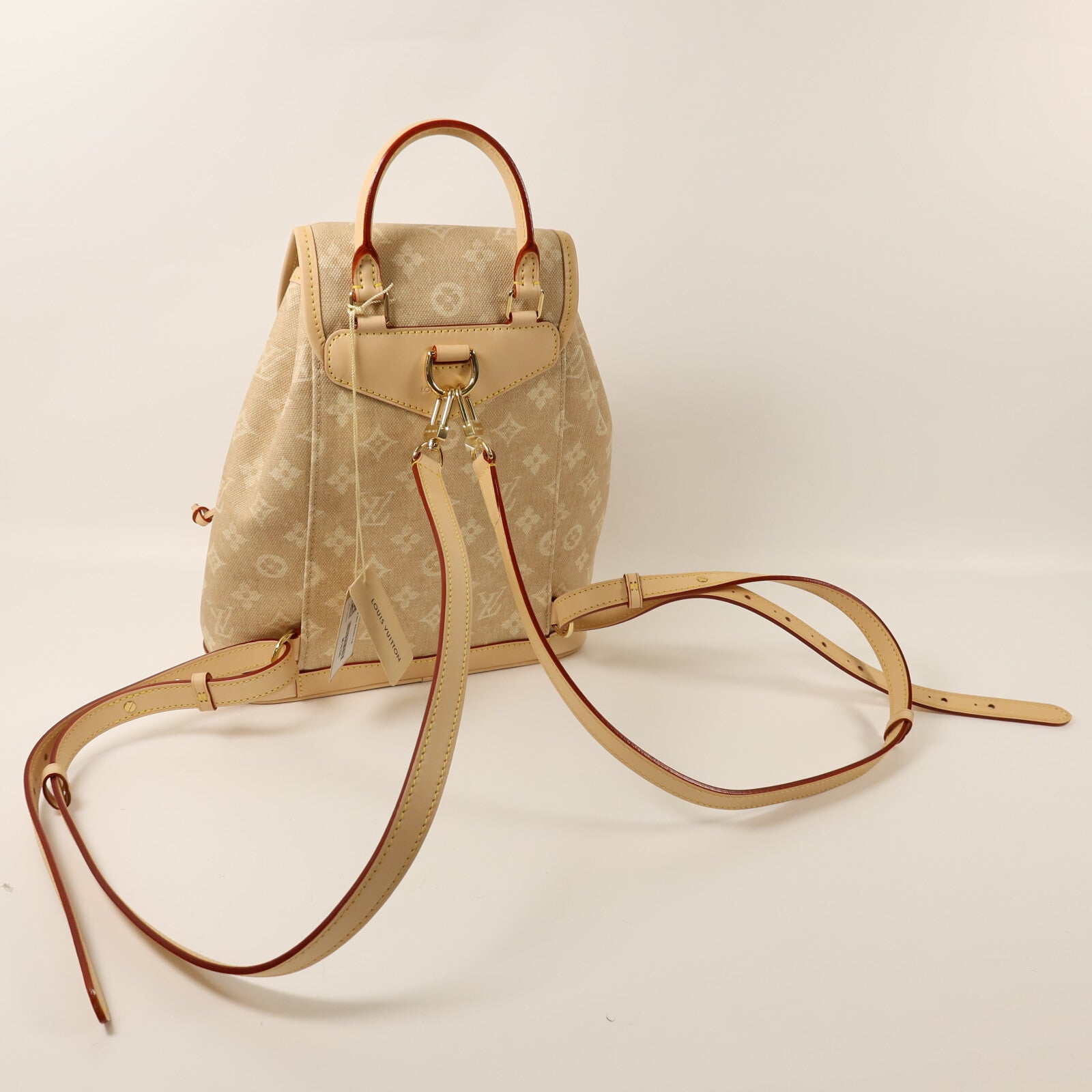 LOUIS VUITTON Meowgram Montsouris PM金扣背包