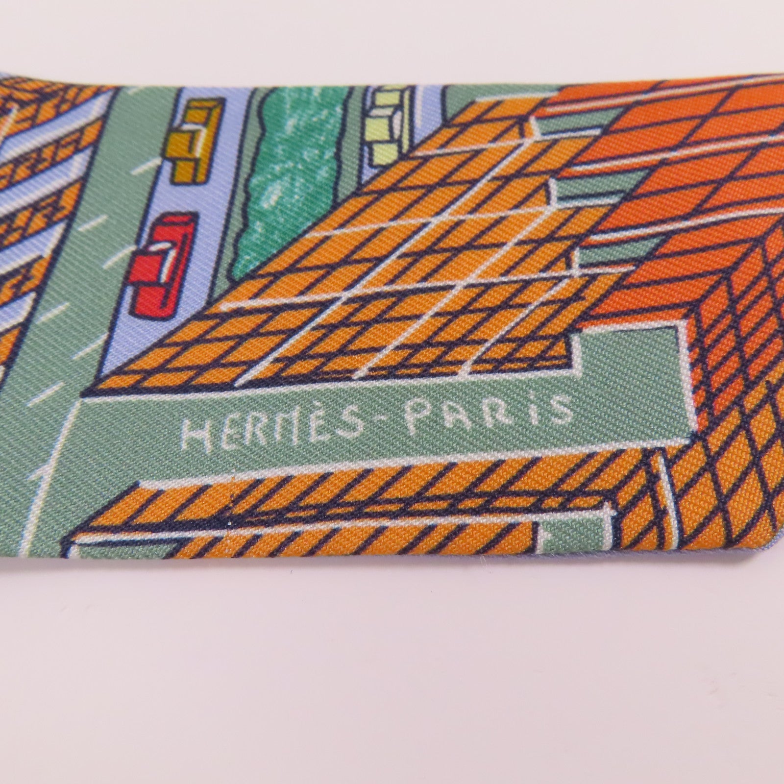 HERMES 絲質Twilly絲巾