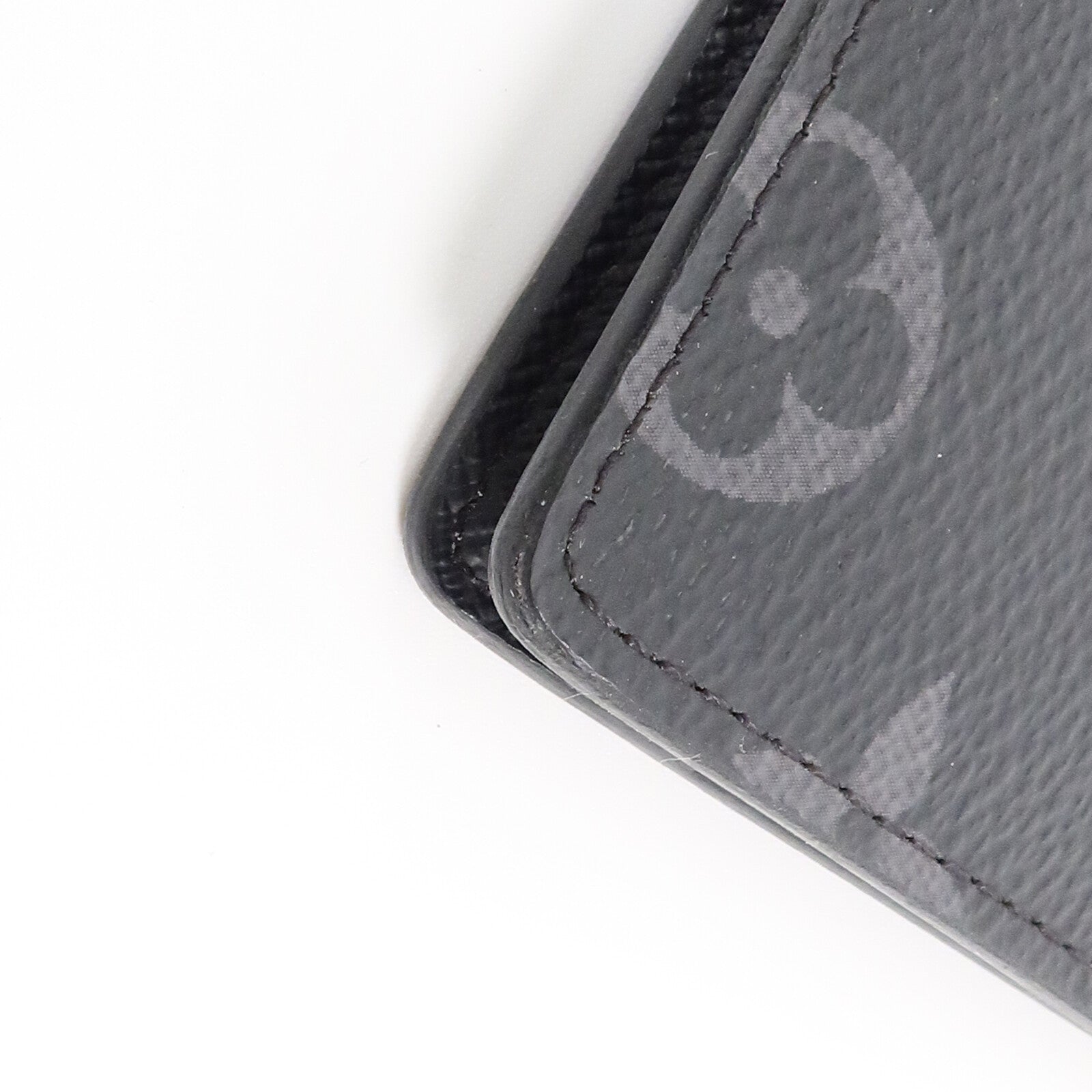 LOUIS VUITTON Monogram Eclipse Multiple錢包