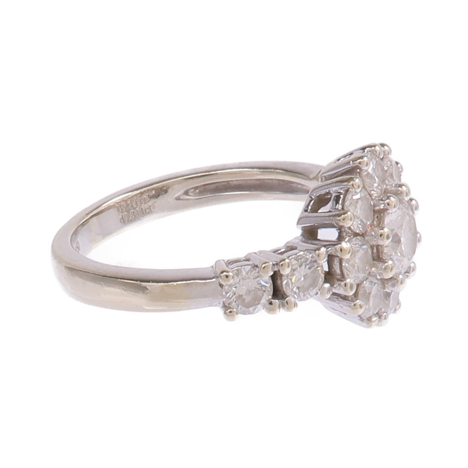 JEWELRY 18K白金Diamond Ring鑽石戒指US#5.25