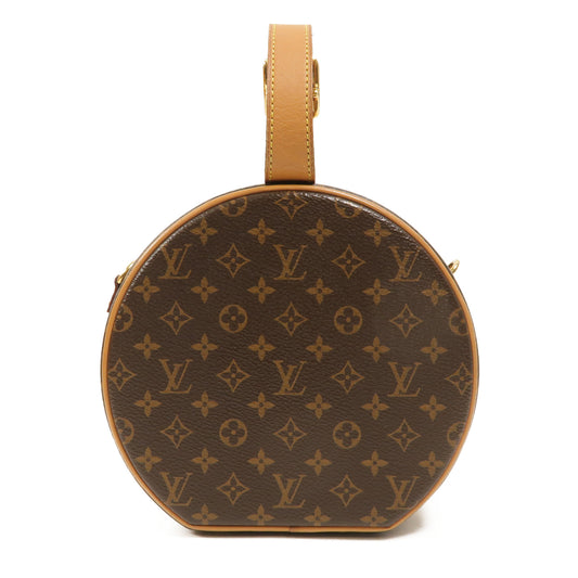 LOUIS VUITTON Monogram Petite Boite Chapeau手挽肩背兩用袋
