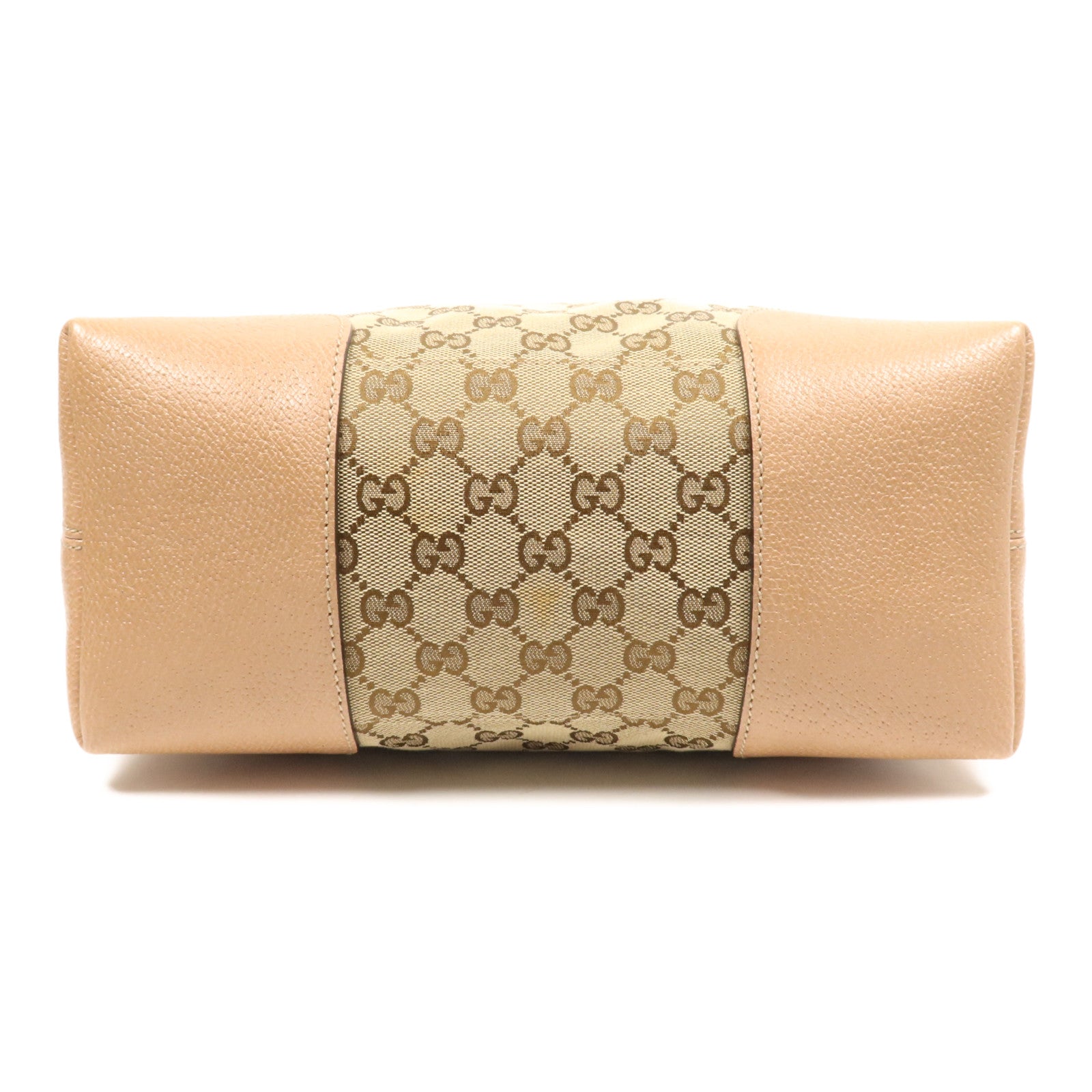 GUCCI 帆布2 Way Shoulder金扣手挽肩背兩用袋