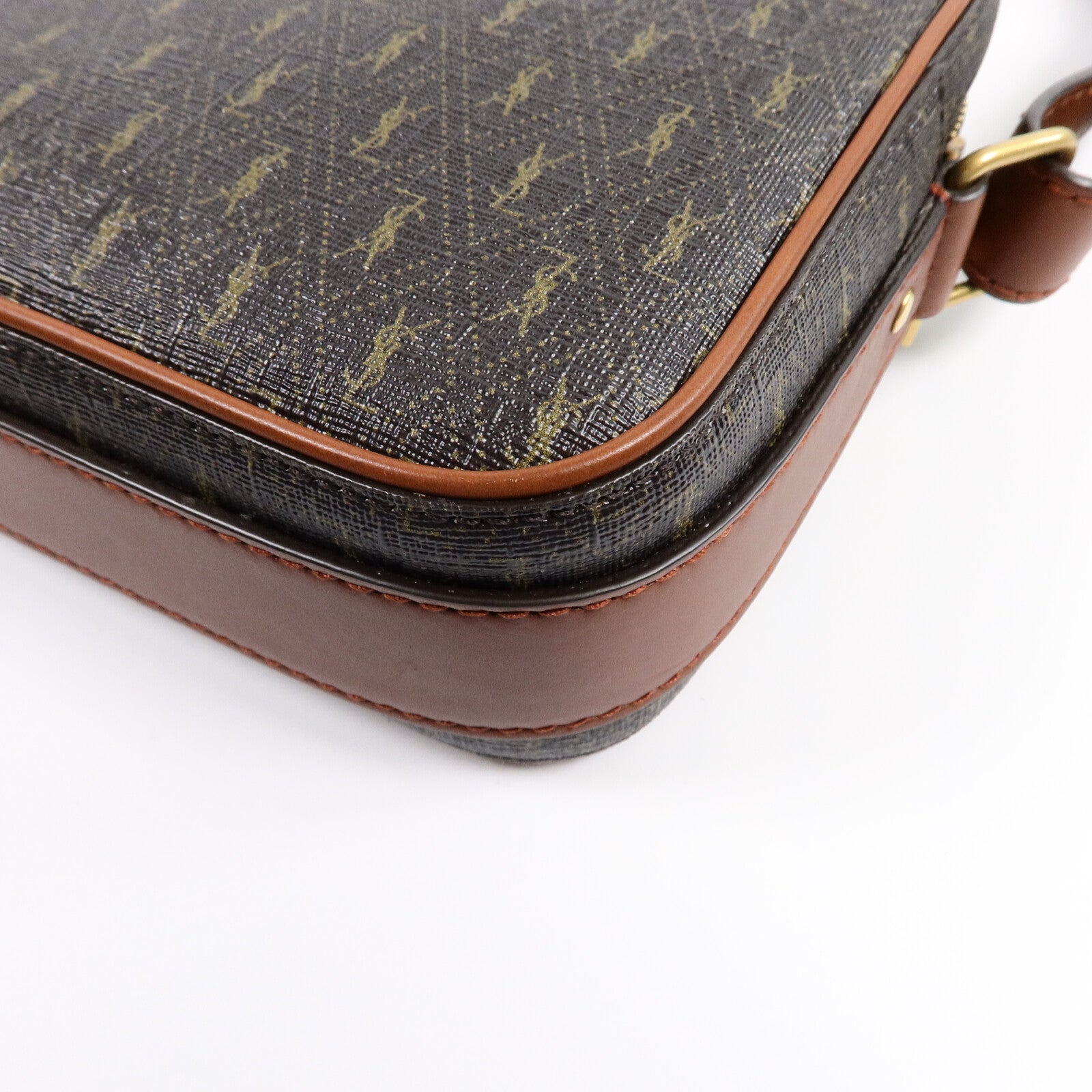 SAINT LAURENT 塗層帆布Le Monogramme Camera Bag肩背袋
