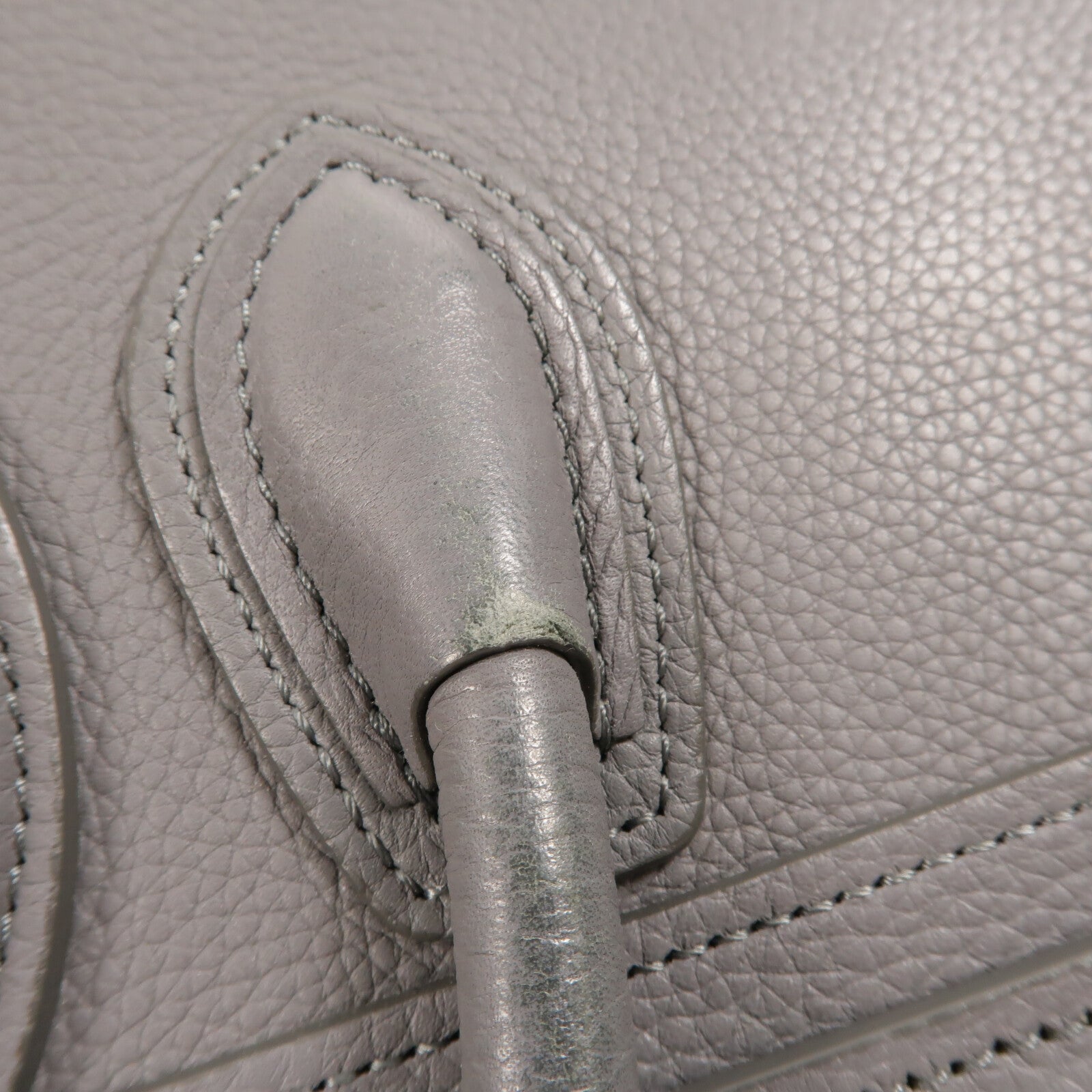 CELINE 牛皮皮革Nano Luggage手挽肩背兩用袋