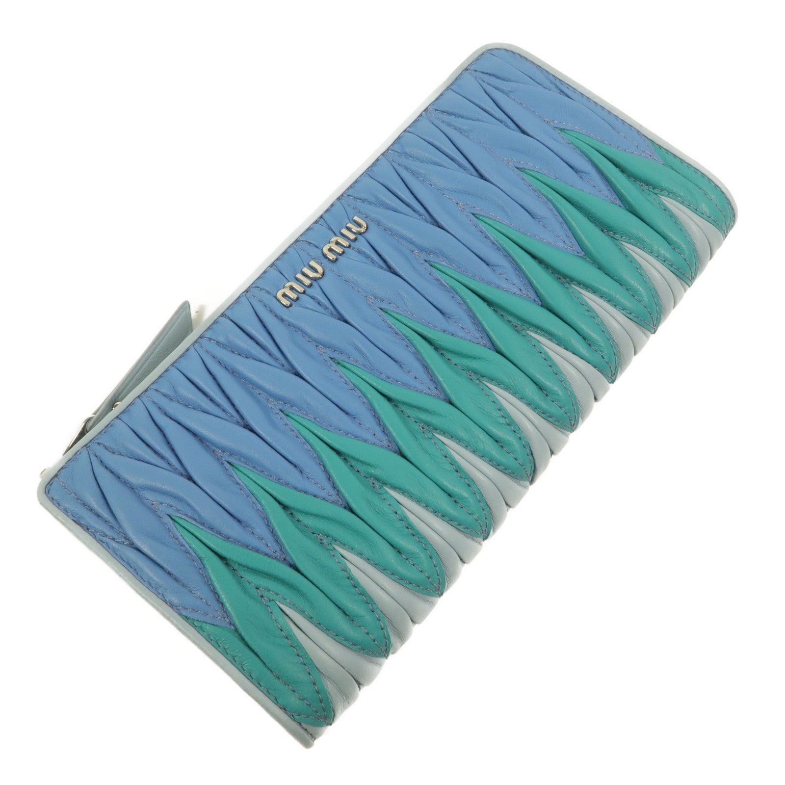 Miu Miu 牛皮皮革Long Wallet長錢包
