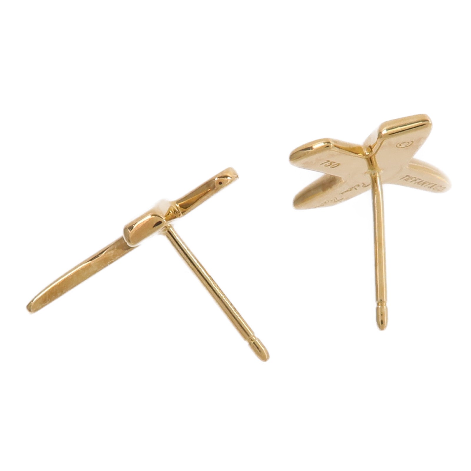 TIFFANY＆CO 18K黃金Picasso Kiss Earring耳環