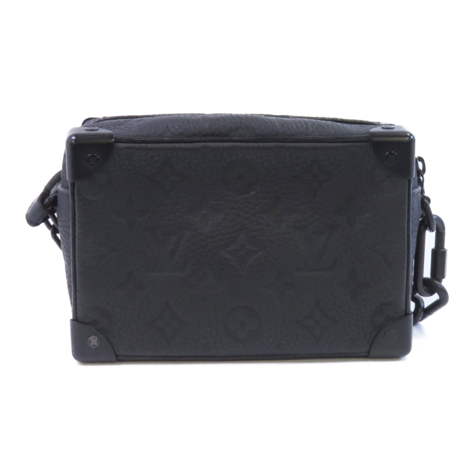 LOUIS VUITTON Monogram Taurillon Mini Soft Trun肩背袋