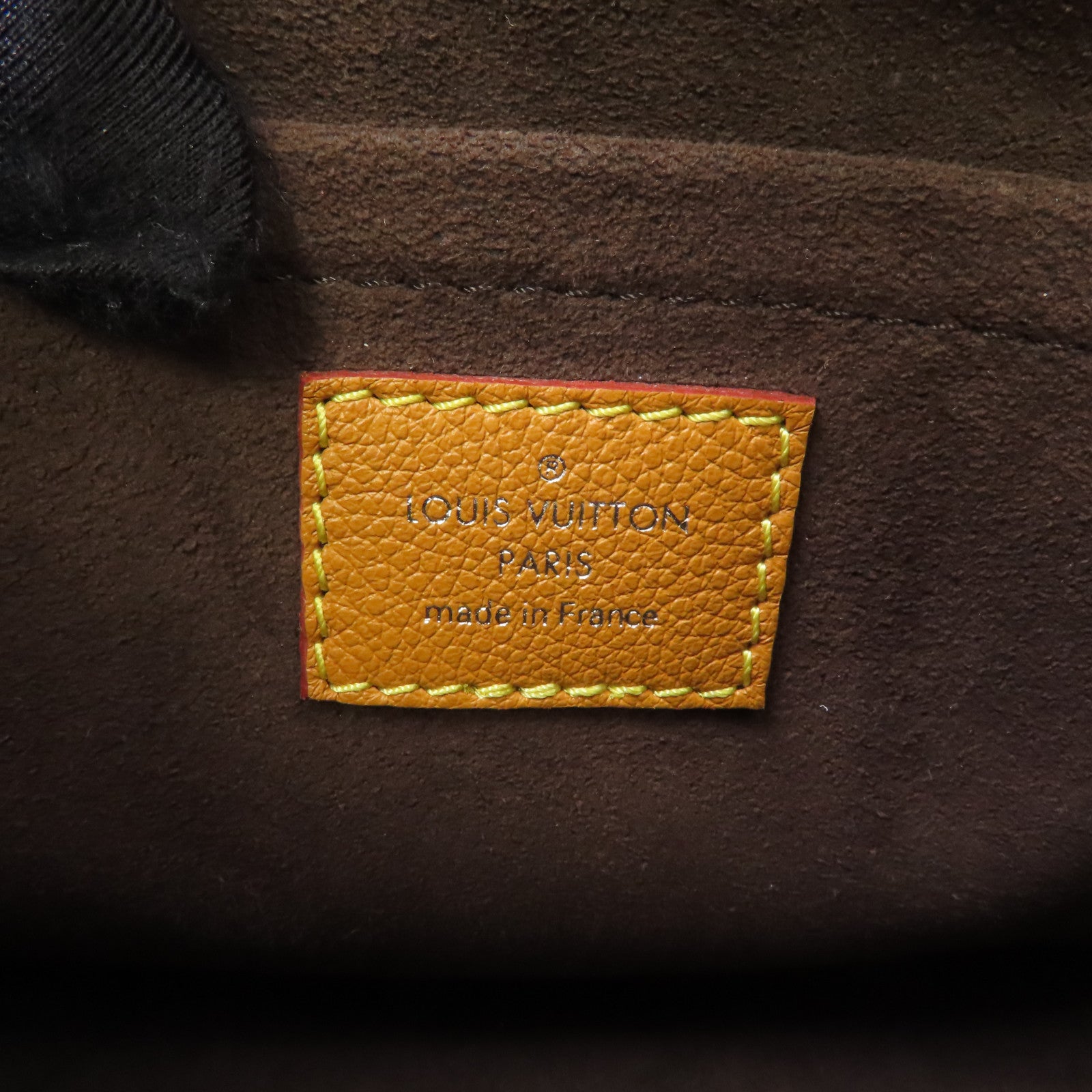 LOUIS VUITTON Epi Marelle金扣手挽肩背兩用袋棕色