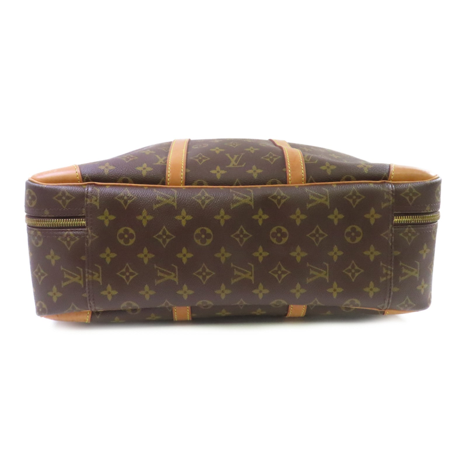 LOUIS VUITTON Monogram Sirius 45 Boston Bag金扣行李袋啡色
