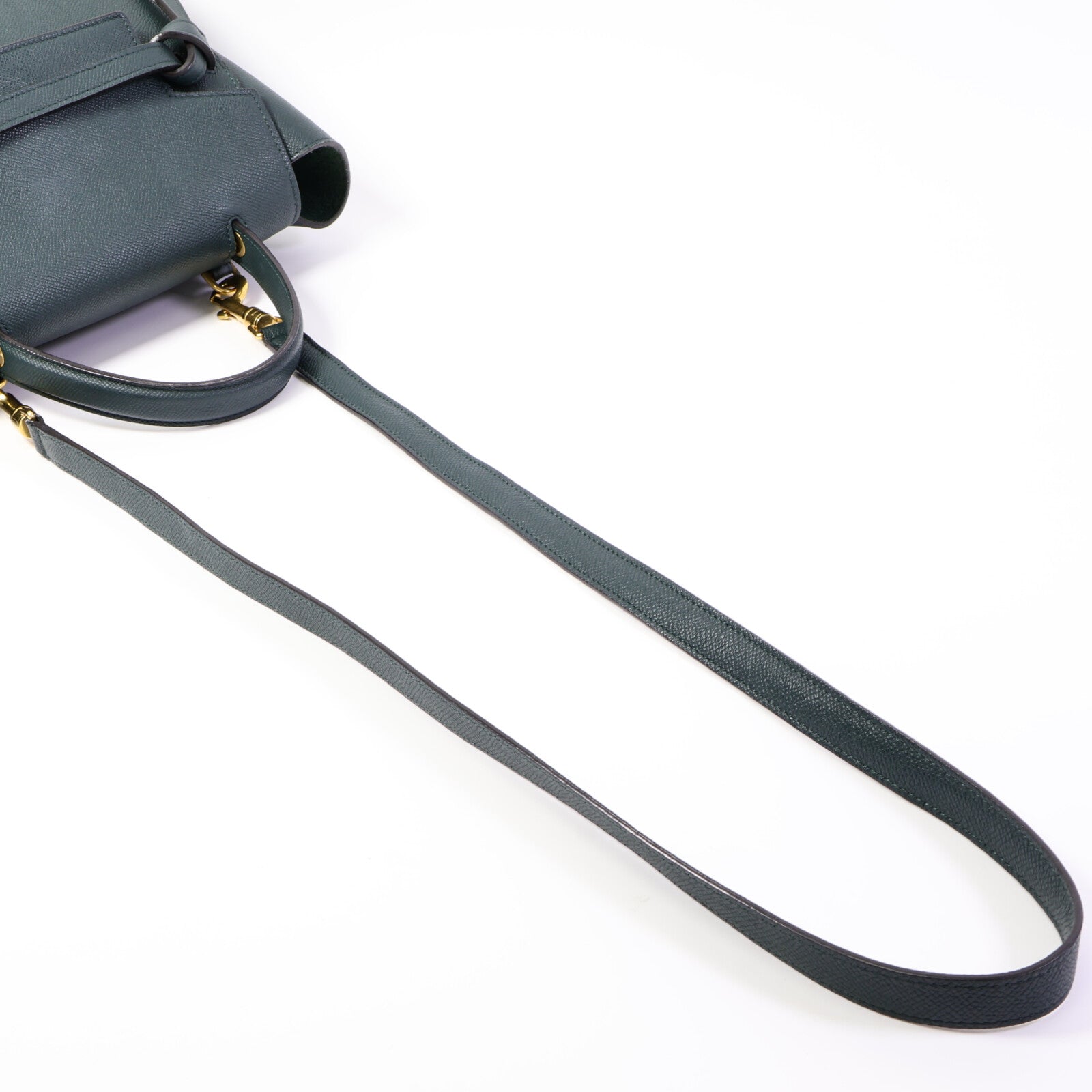CELINE 牛皮皮革Micro Belt Bag手挽肩背兩用袋
