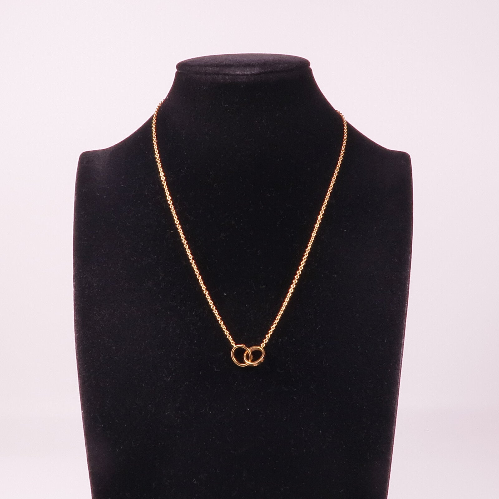 CARTIER 18K玫瑰金Love Necklace項鍊