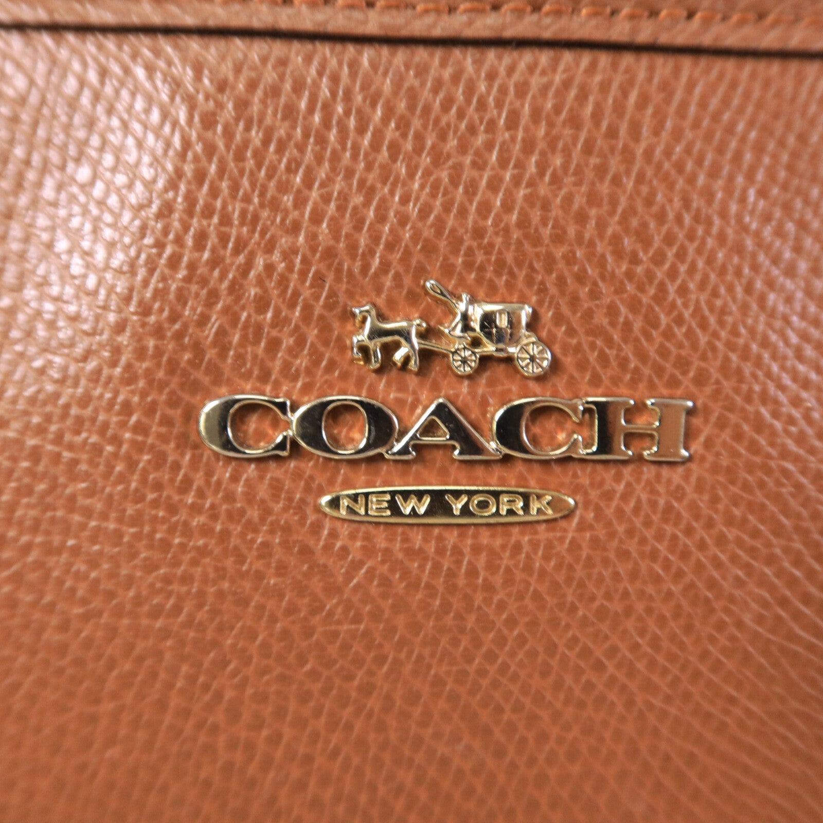 COACH 牛皮皮革Tote Bag手挽袋