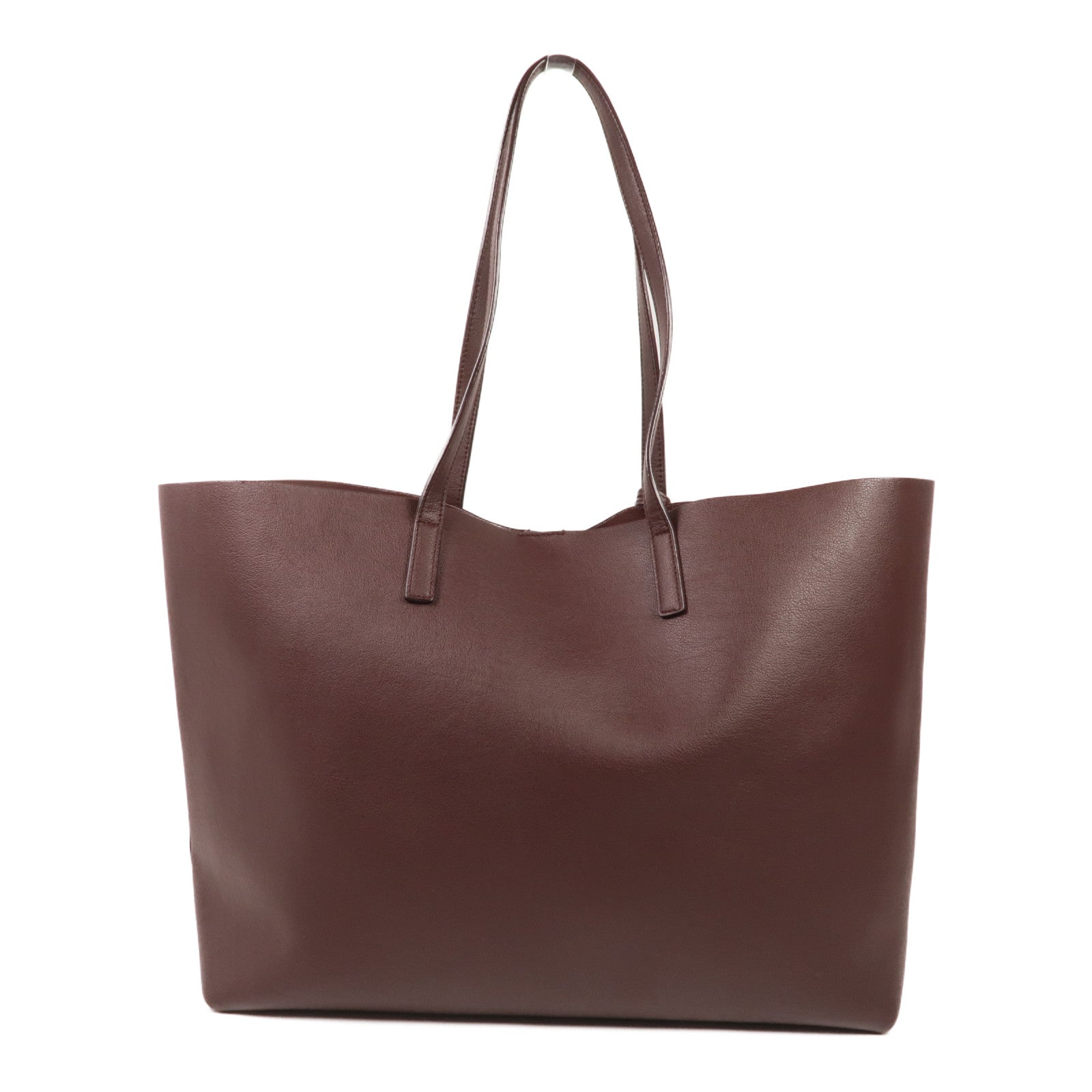 YVES SAINT LAURENT 牛皮皮革Shoulder Tote金扣肩背袋/手挽袋