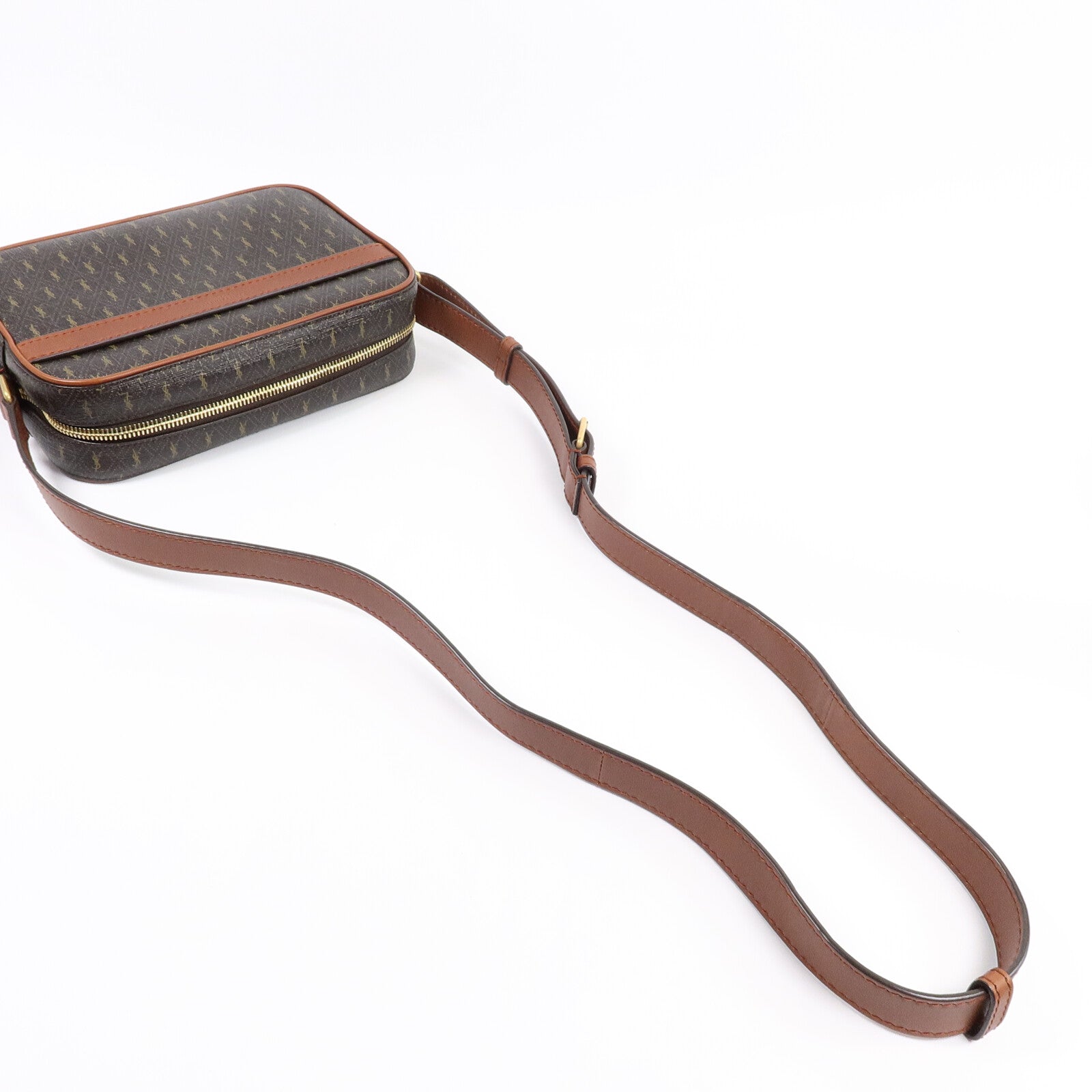SAINT LAURENT 塗層帆布Le Monogramme Camera Bag肩背袋
