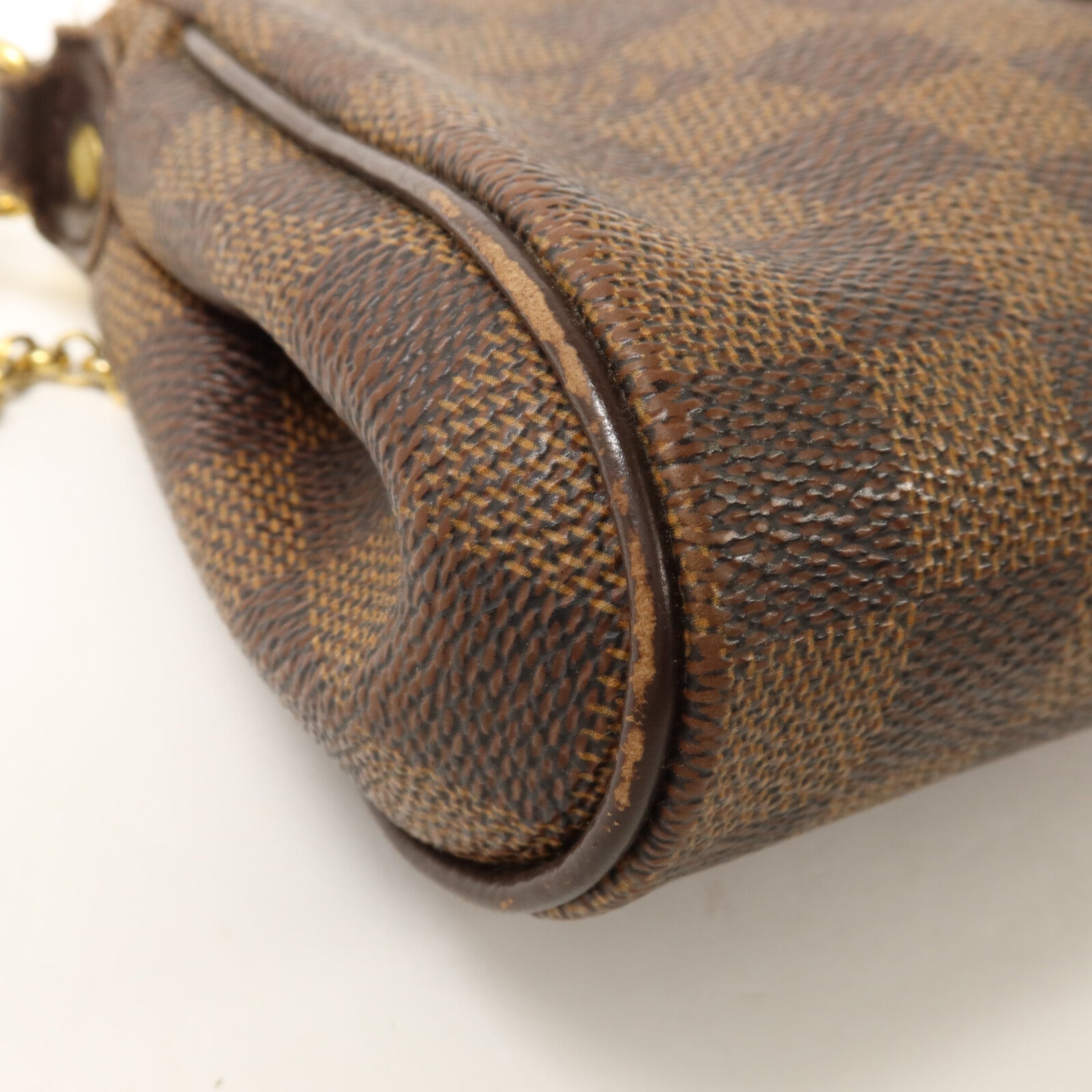 LOUIS VUITTON Damier Eva鏈帶手挽肩背兩用袋
