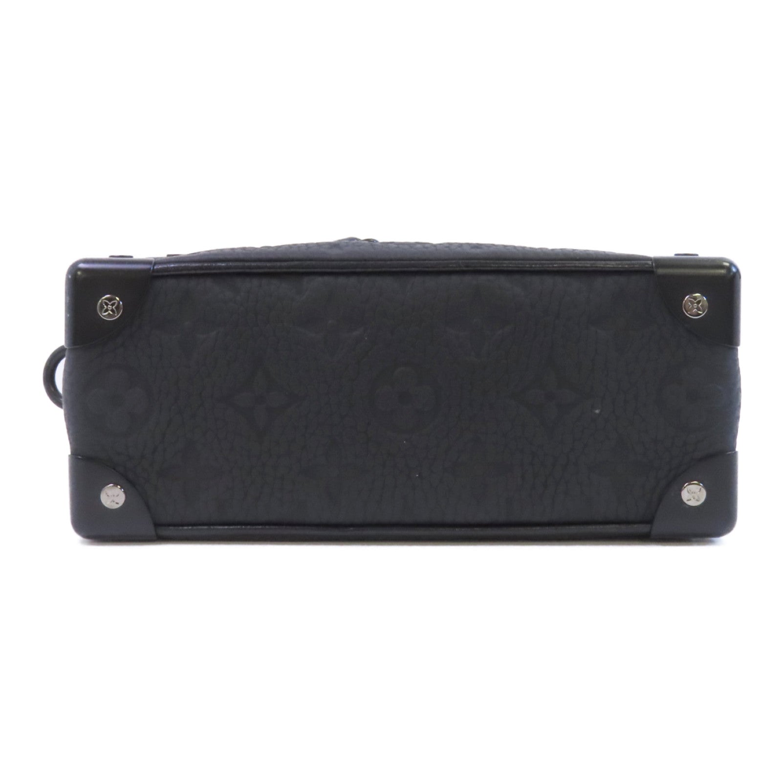 LOUIS VUITTON Monogram Taurillon Mini Soft Trun肩背袋