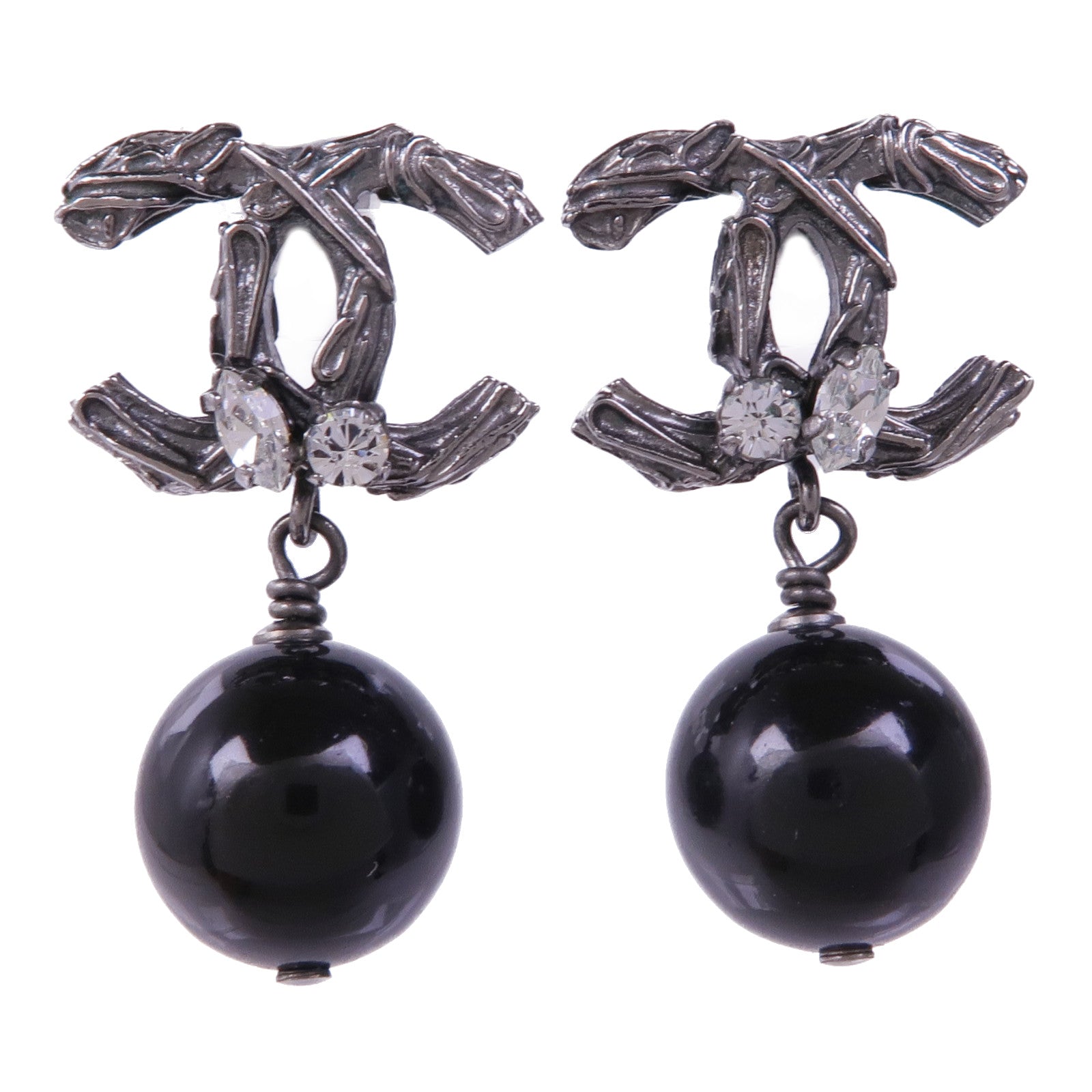 CHANEL PVC/金屬Earrings耳環