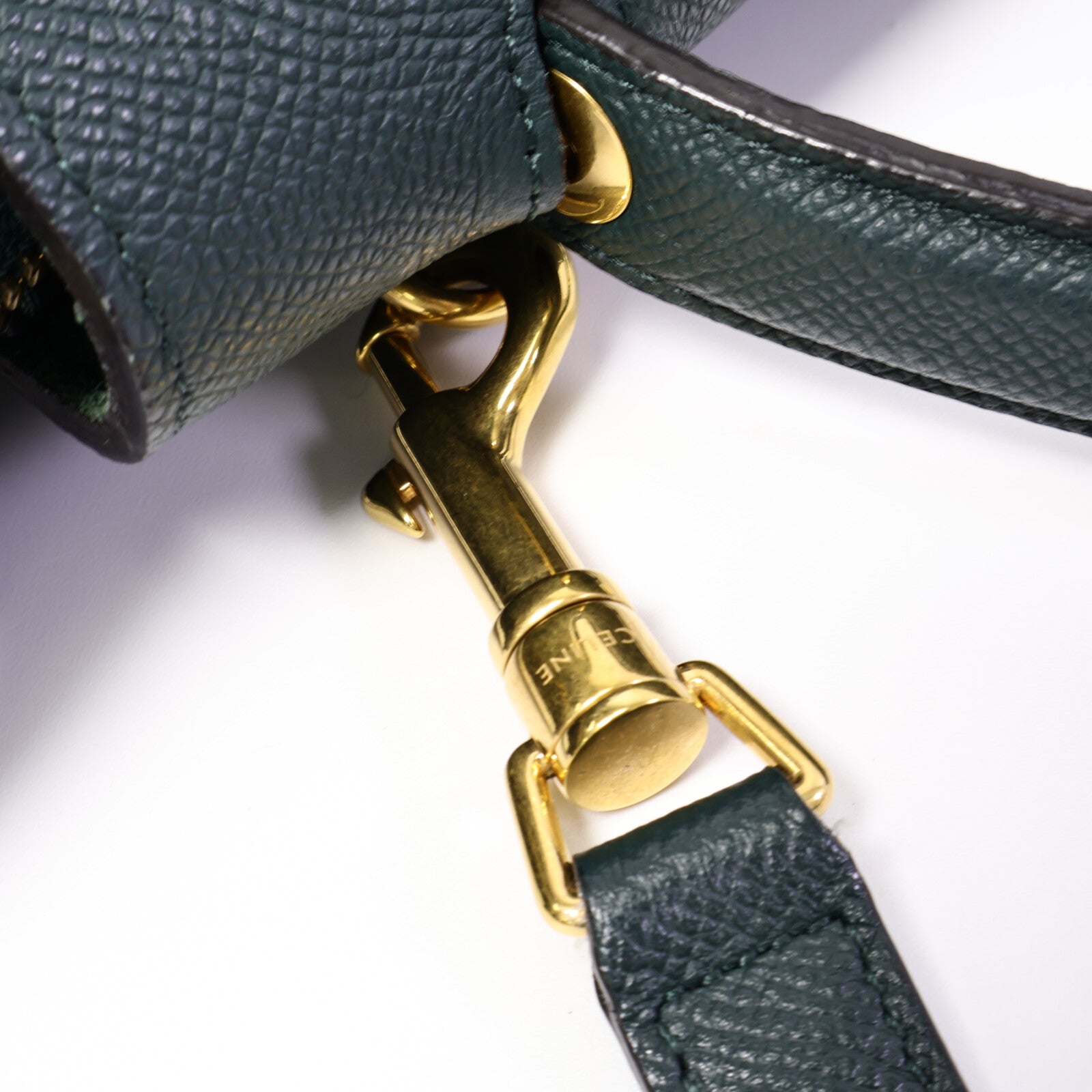 CELINE 牛皮皮革Micro Belt Bag手挽肩背兩用袋