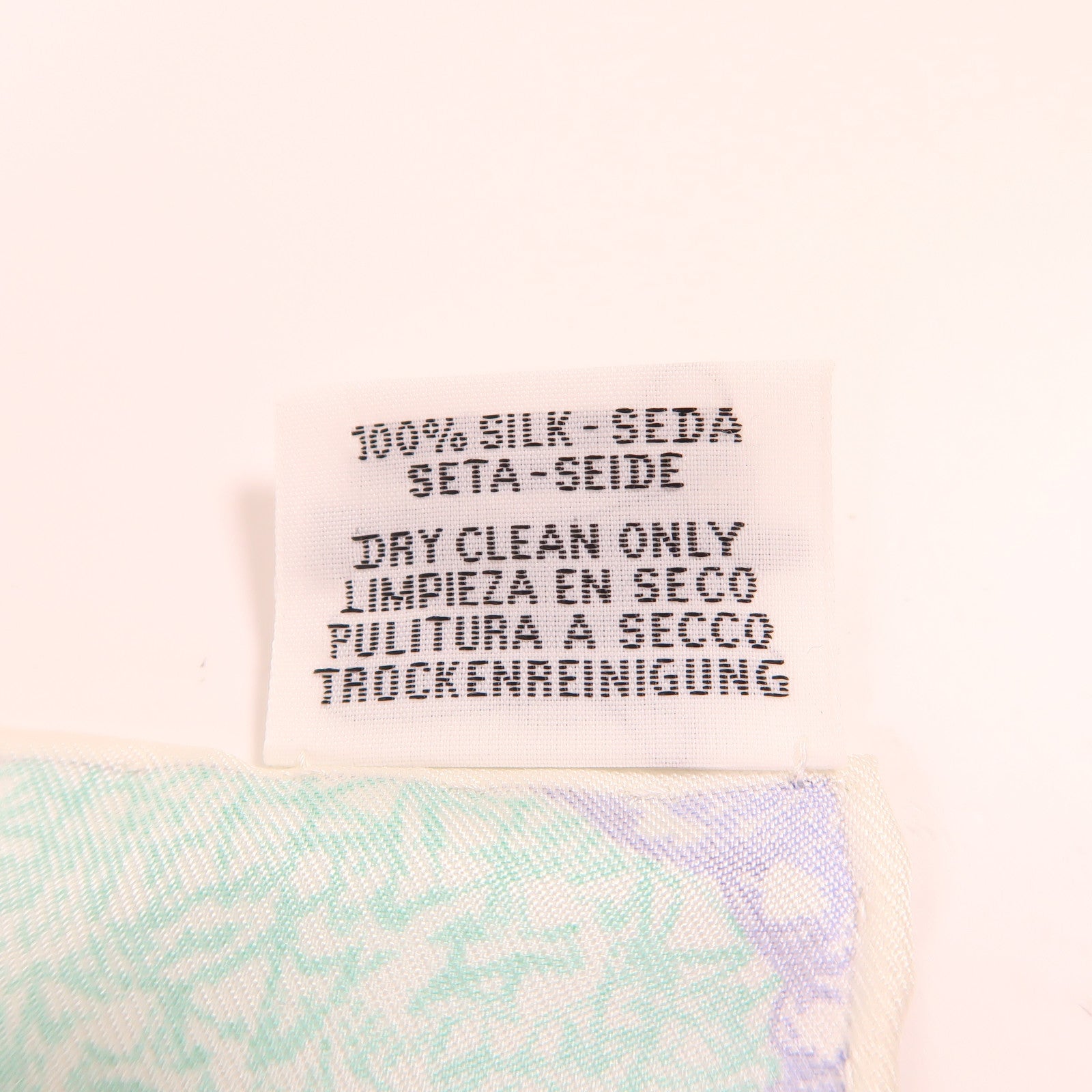 HERMES Scarf Silk Multicolor