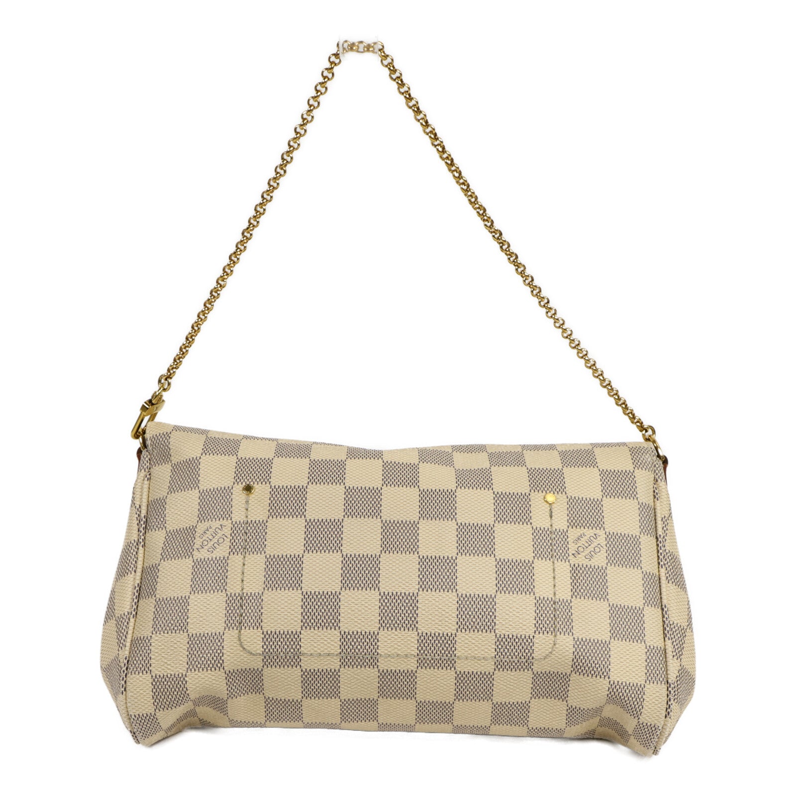 LOUIS VUITTON Damier Azur Favorite MM手挽肩背兩用袋