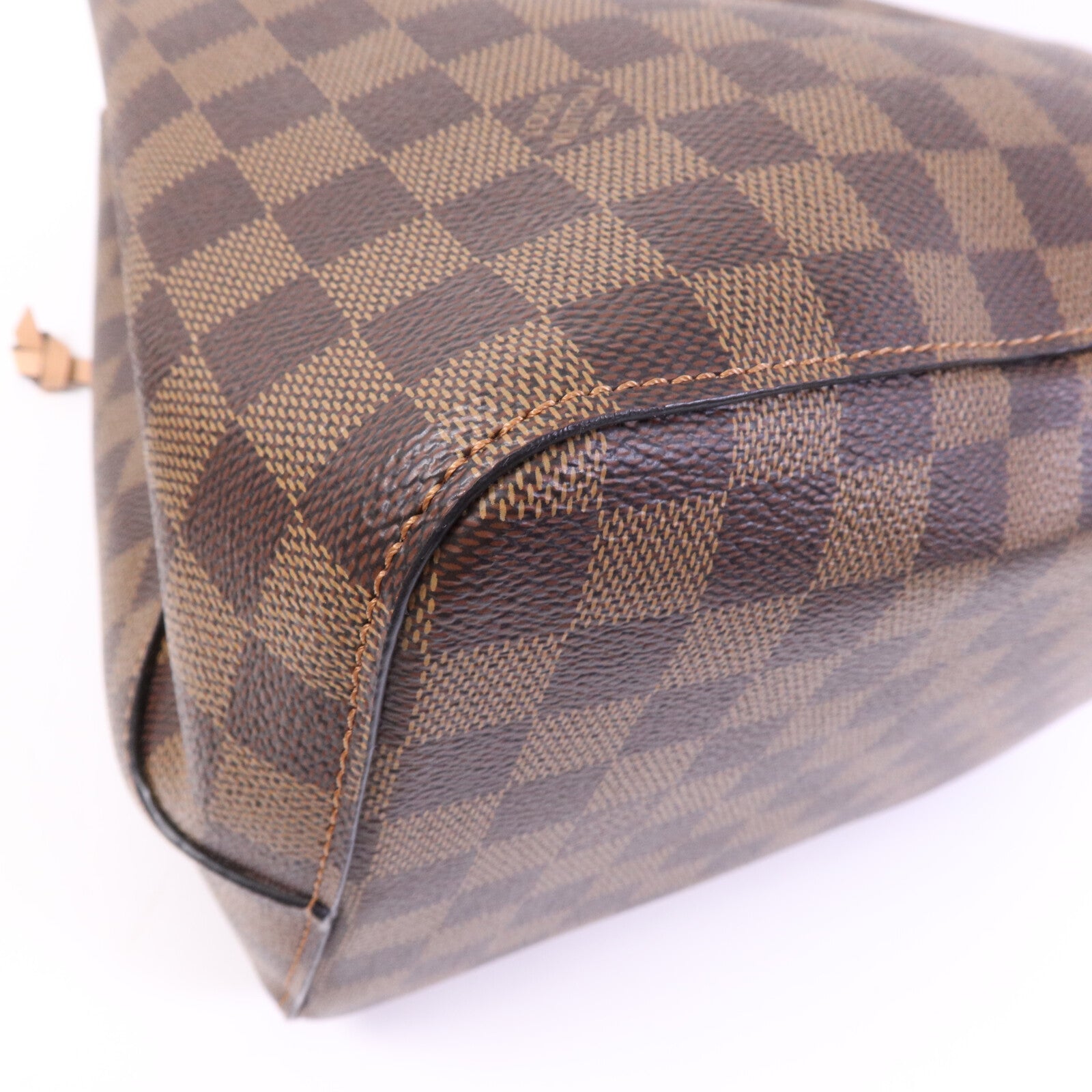LOUIS VUITTON Damier NeoNoe金扣肩背袋