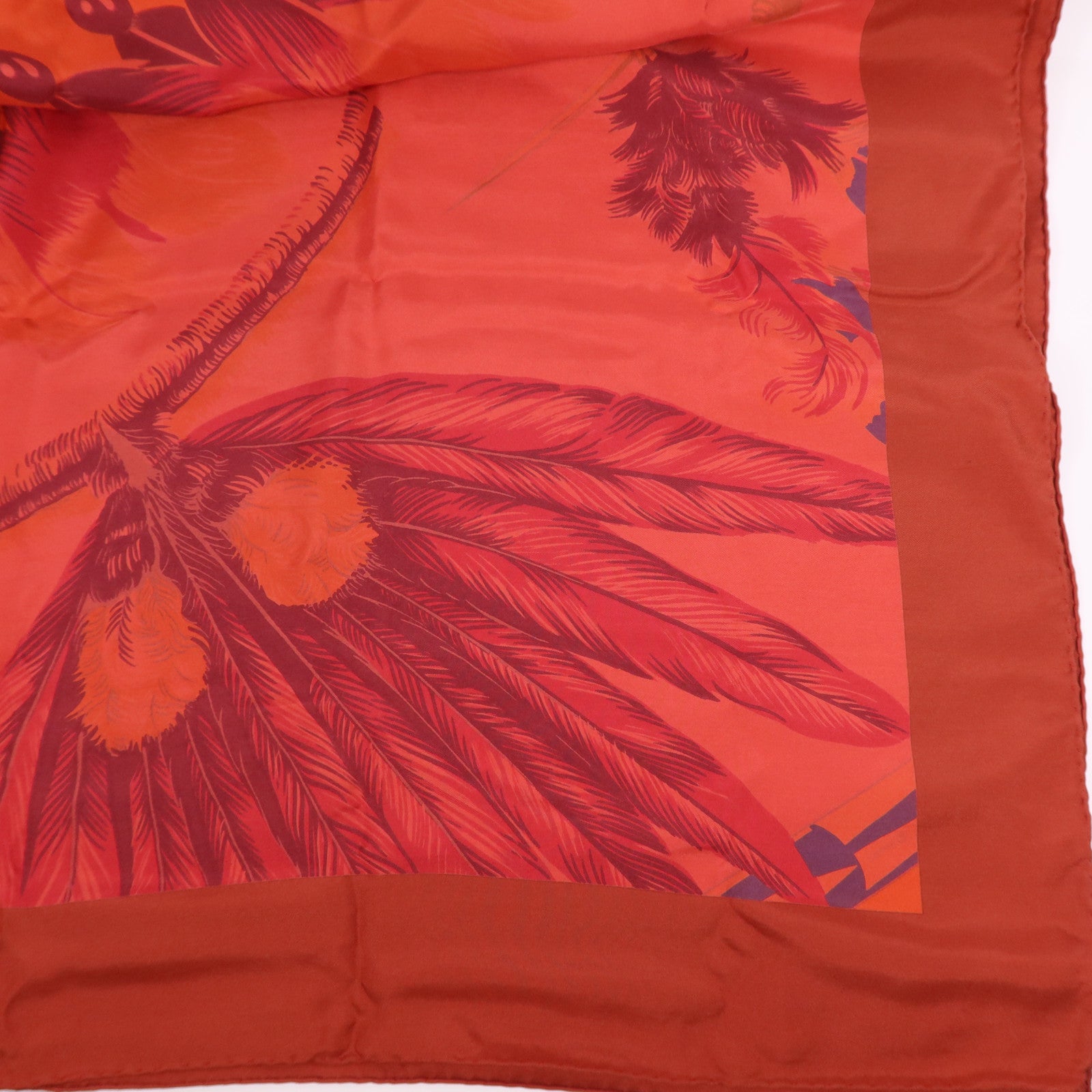 HERMES 絲質Scarf 130X130絲巾